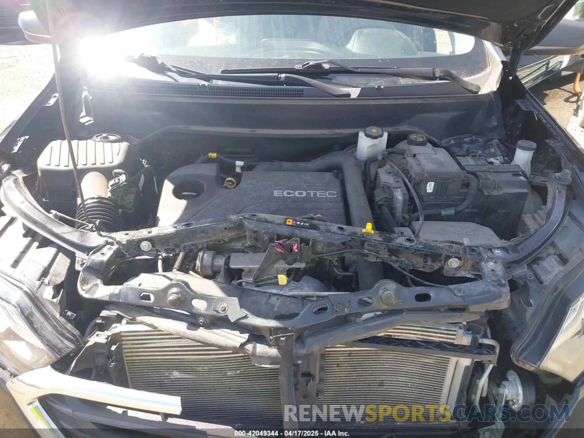10 Photograph of a damaged car 2GNAXHEVXK6184898 CHEVROLET EQUINOX 2019