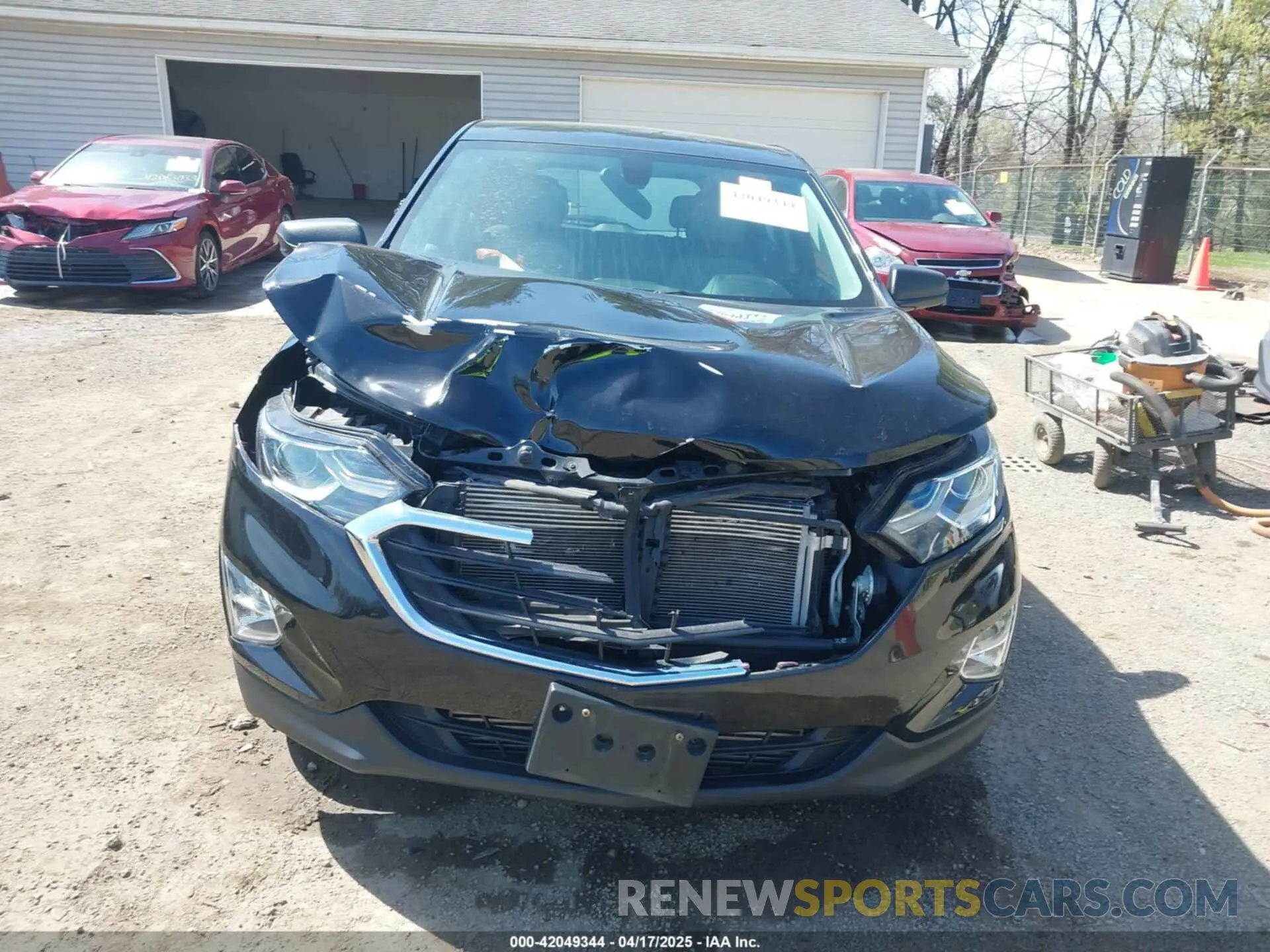 12 Photograph of a damaged car 2GNAXHEVXK6184898 CHEVROLET EQUINOX 2019