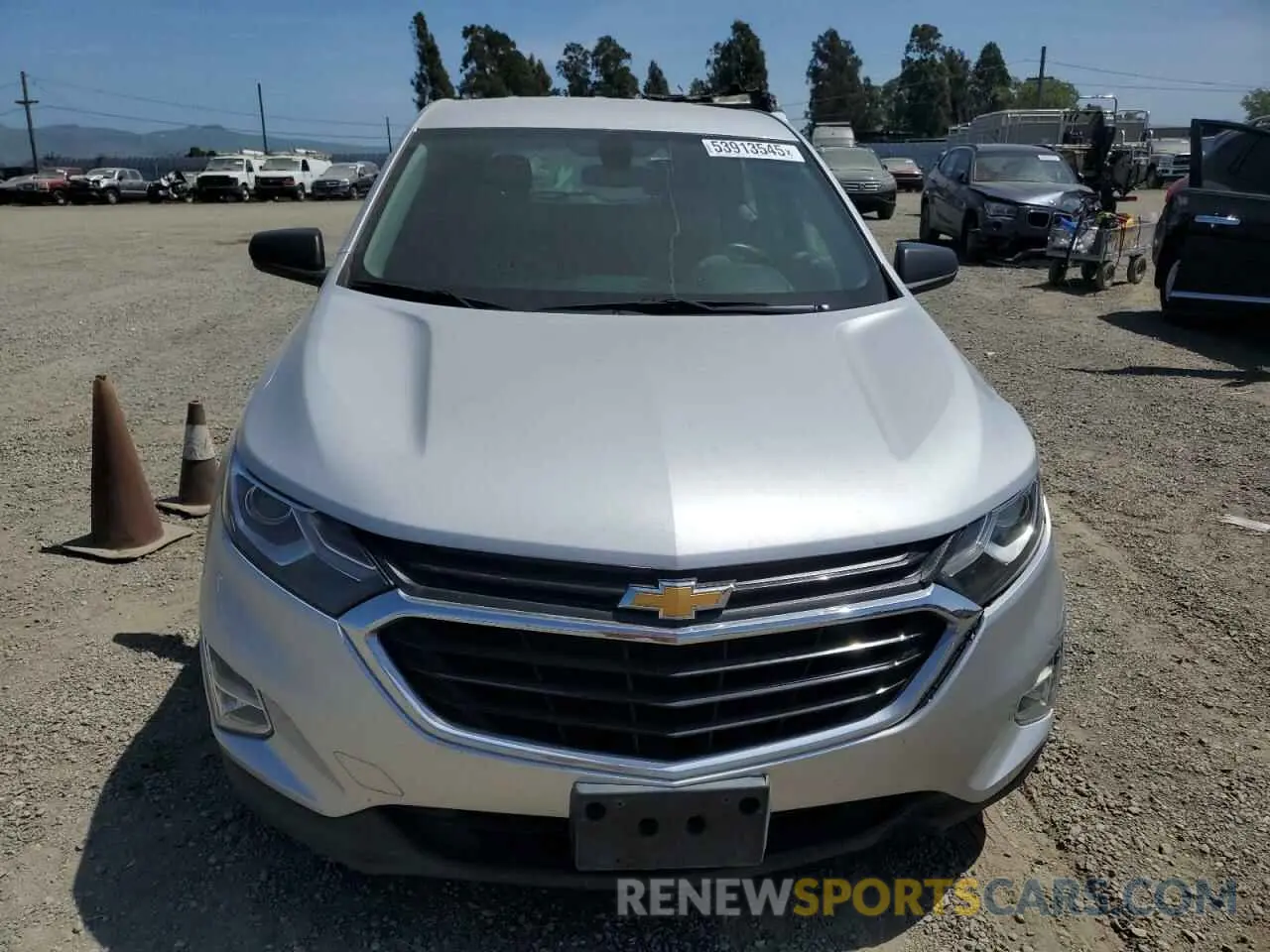5 Photograph of a damaged car 2GNAXHEVXK6201103 CHEVROLET EQUINOX 2019