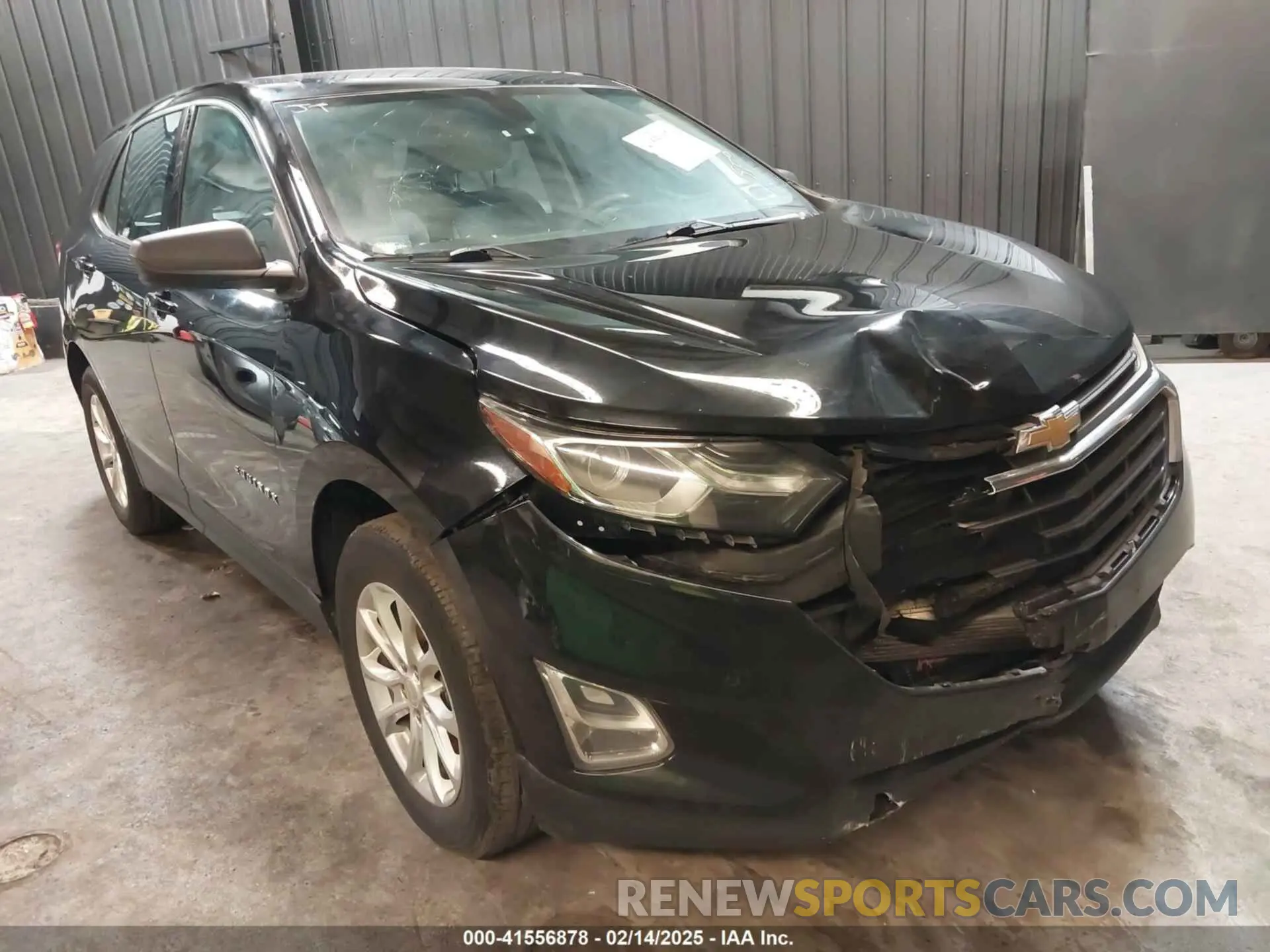 1 Photograph of a damaged car 2GNAXHEVXK6267070 CHEVROLET EQUINOX 2019