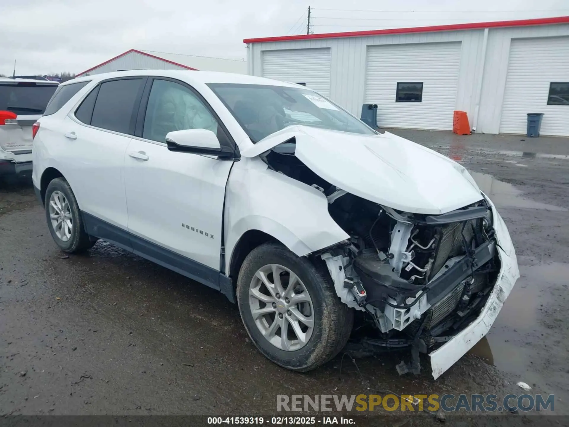 1 Photograph of a damaged car 2GNAXJEV2K6246091 CHEVROLET EQUINOX 2019