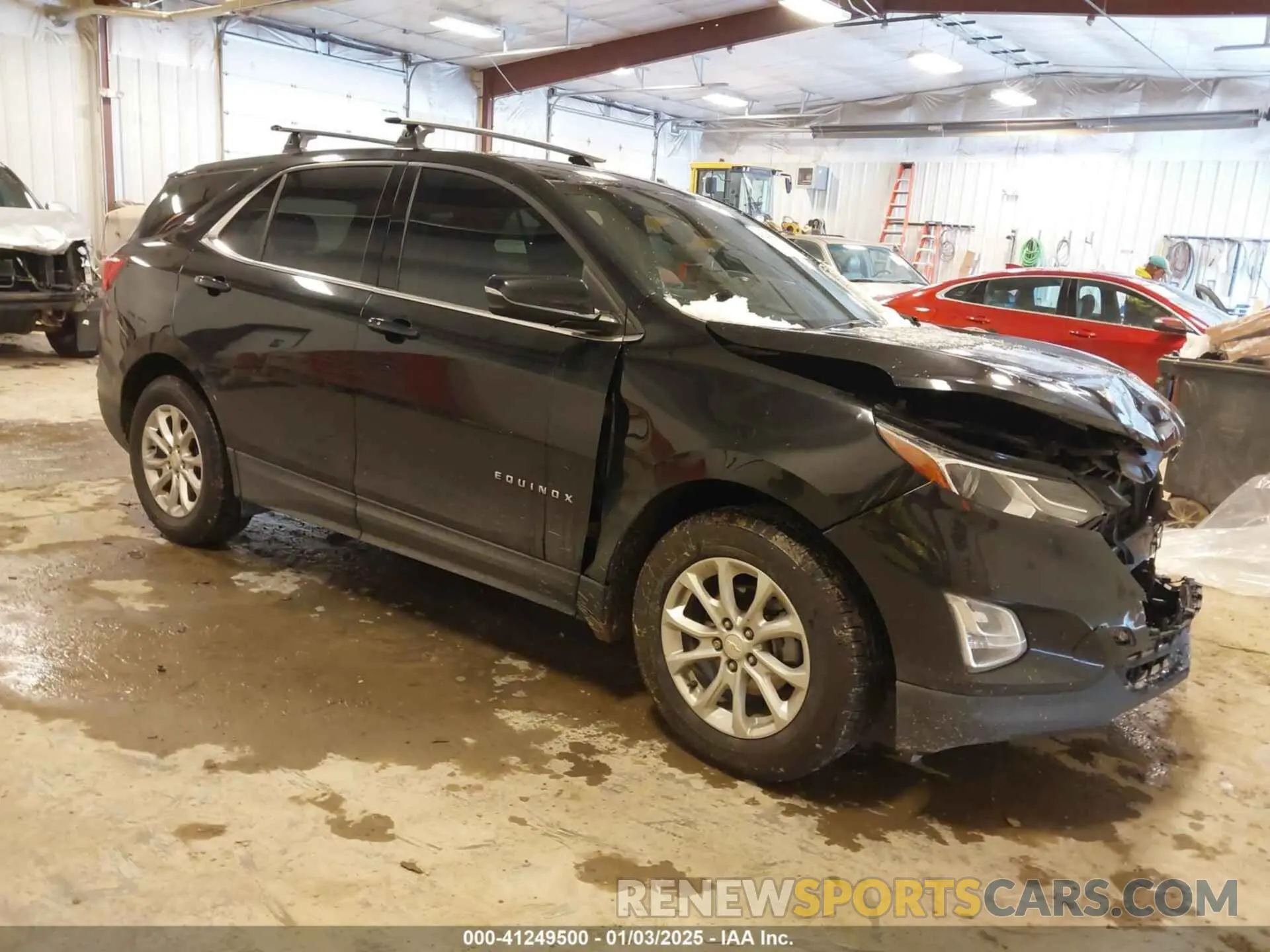 1 Photograph of a damaged car 2GNAXJEV2K6254966 CHEVROLET EQUINOX 2019
