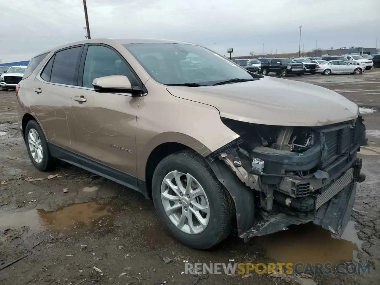 4 Фотография поврежденного автомобиля 2GNAXJEV3K6291461 CHEVROLET EQUINOX 2019