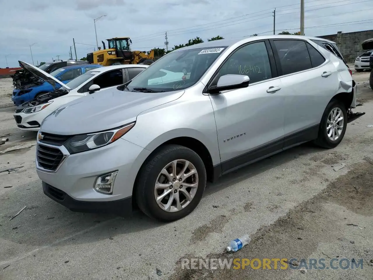 1 Photograph of a damaged car 2GNAXJEV4K6242835 CHEVROLET EQUINOX 2019