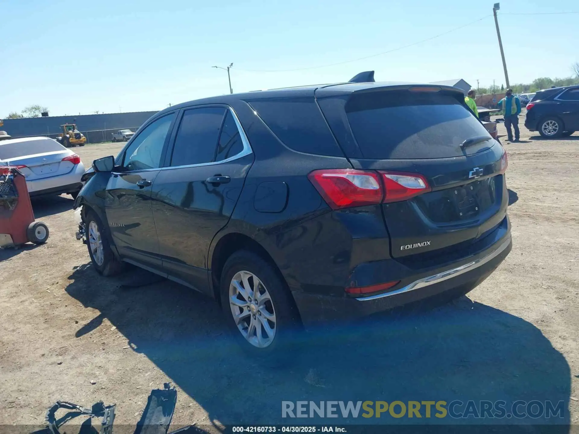 3 Фотография поврежденного автомобиля 2GNAXJEV5K6240205 CHEVROLET EQUINOX 2019