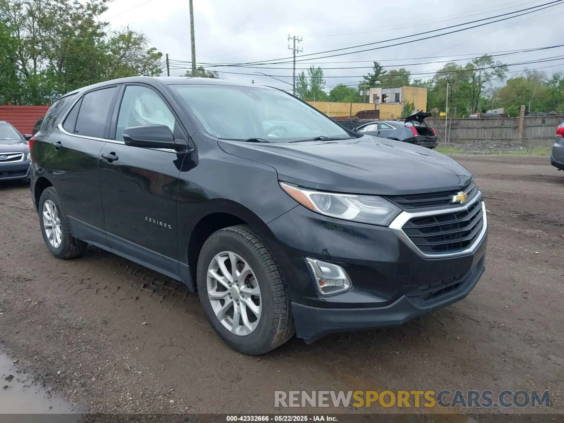 1 Photograph of a damaged car 2GNAXJEV8K6223401 CHEVROLET EQUINOX 2019