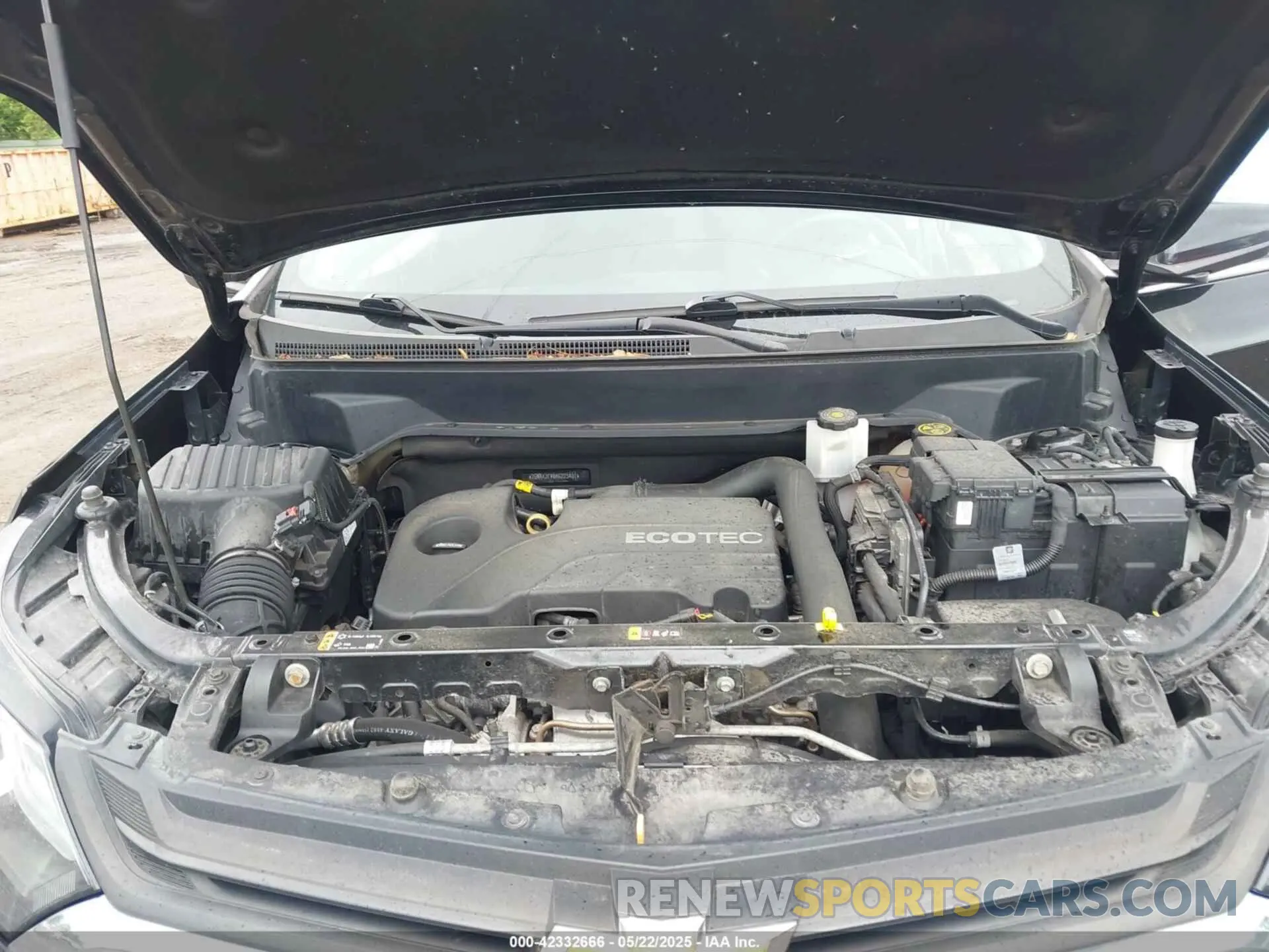 10 Photograph of a damaged car 2GNAXJEV8K6223401 CHEVROLET EQUINOX 2019