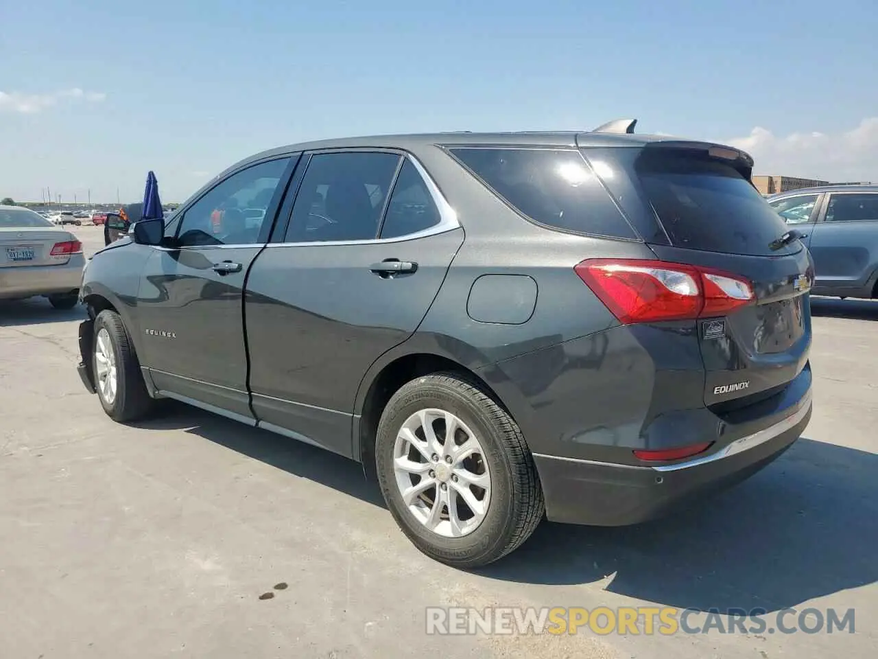 2 Photograph of a damaged car 2GNAXJEV9K6278066 CHEVROLET EQUINOX 2019