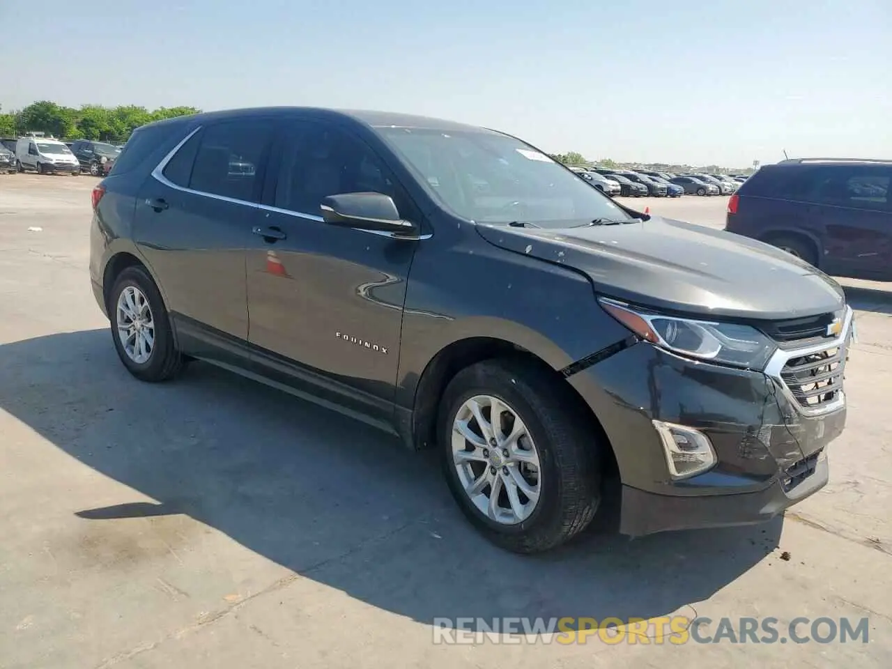 4 Photograph of a damaged car 2GNAXJEV9K6278066 CHEVROLET EQUINOX 2019