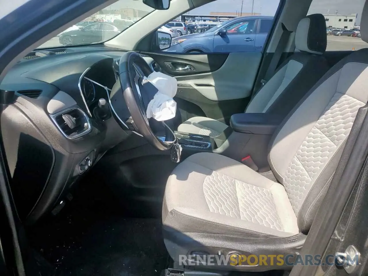 7 Photograph of a damaged car 2GNAXJEV9K6278066 CHEVROLET EQUINOX 2019