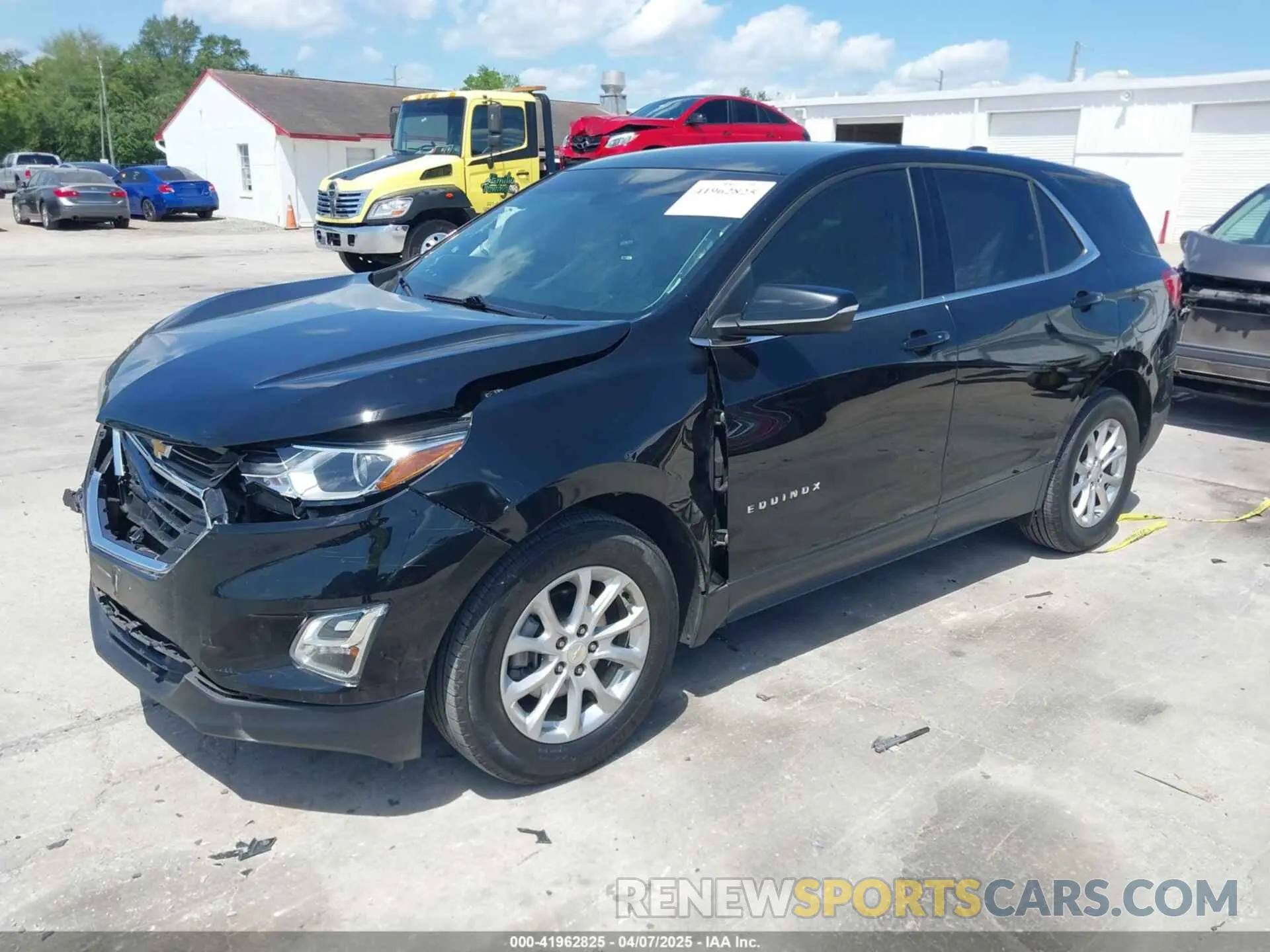 2 Photograph of a damaged car 2GNAXJEVXK6231032 CHEVROLET EQUINOX 2019