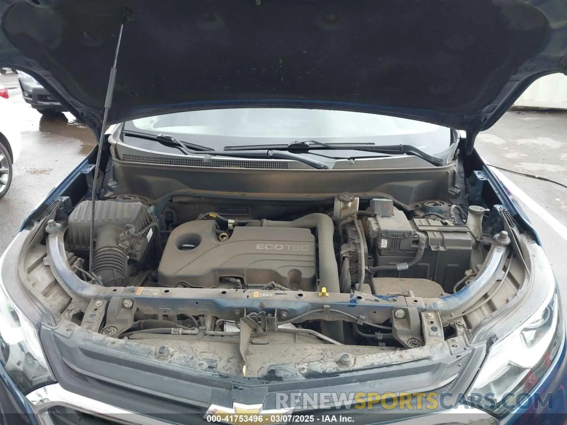10 Photograph of a damaged car 2GNAXKEV0K6133441 CHEVROLET EQUINOX 2019