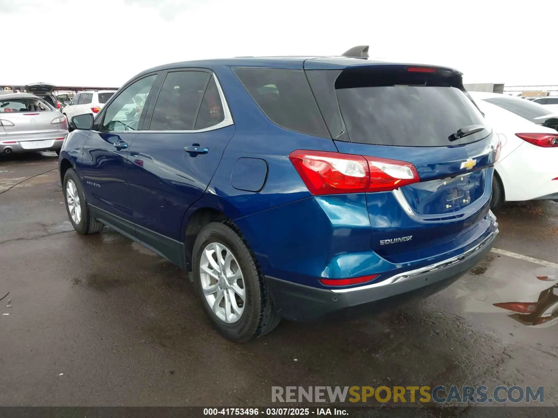 3 Photograph of a damaged car 2GNAXKEV0K6133441 CHEVROLET EQUINOX 2019