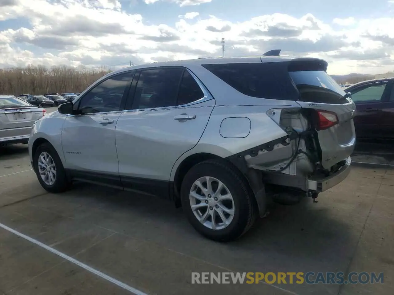 2 Photograph of a damaged car 2GNAXKEV0K6140910 CHEVROLET EQUINOX 2019
