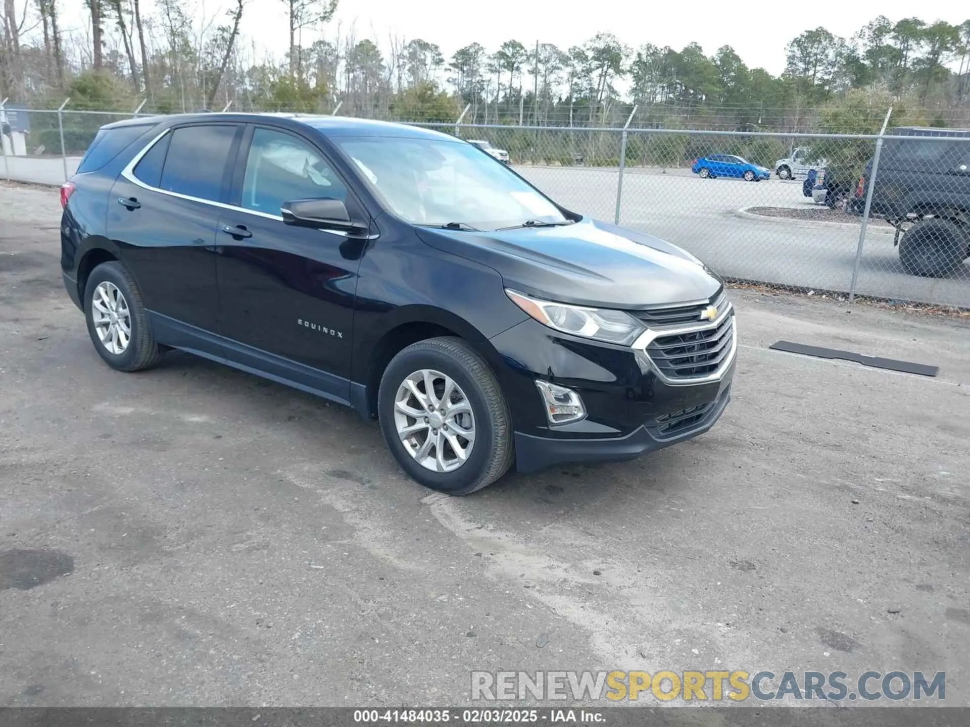 1 Photograph of a damaged car 2GNAXKEV0K6153382 CHEVROLET EQUINOX 2019