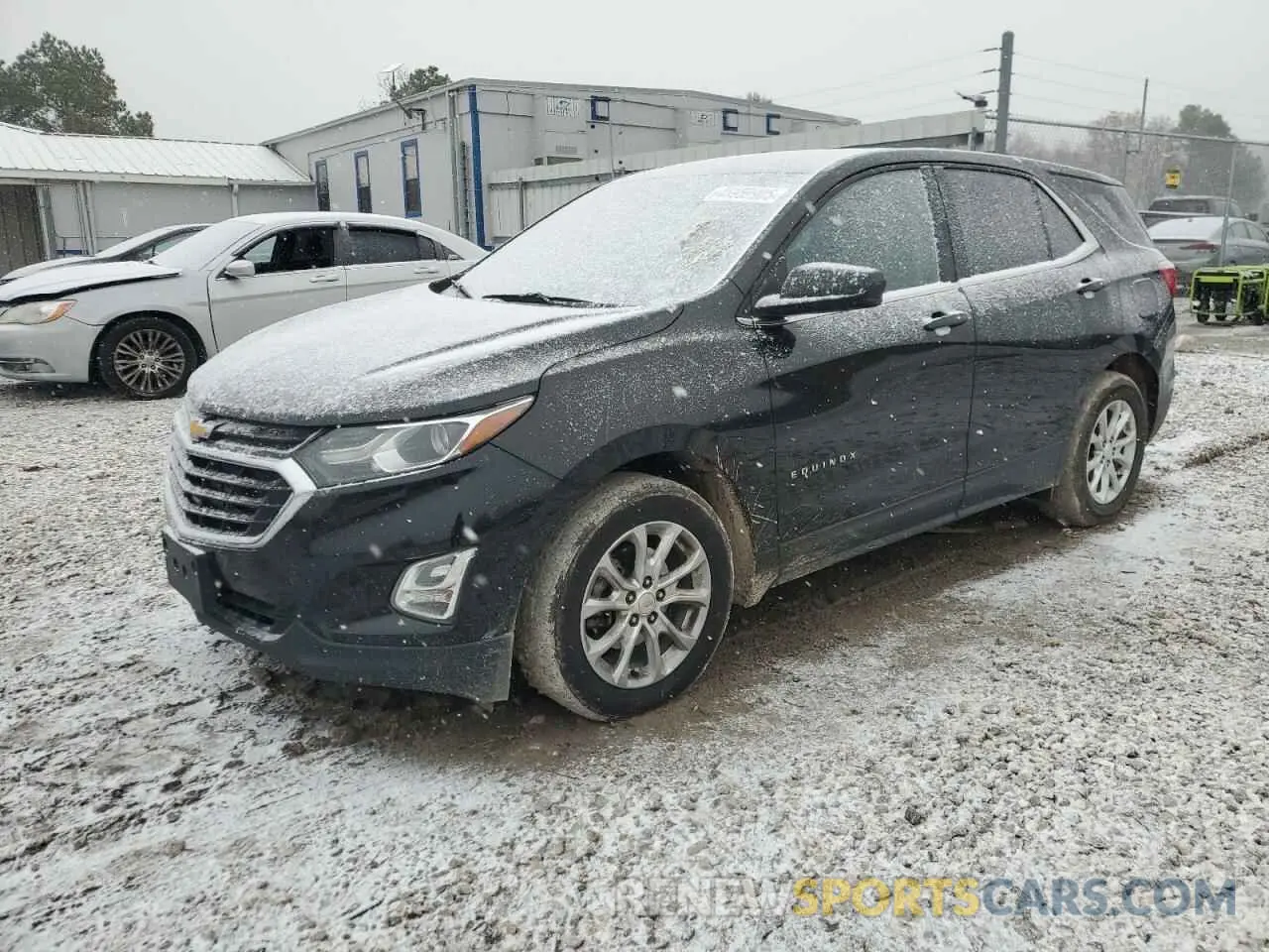 1 Photograph of a damaged car 2GNAXKEV0K6166990 CHEVROLET EQUINOX 2019