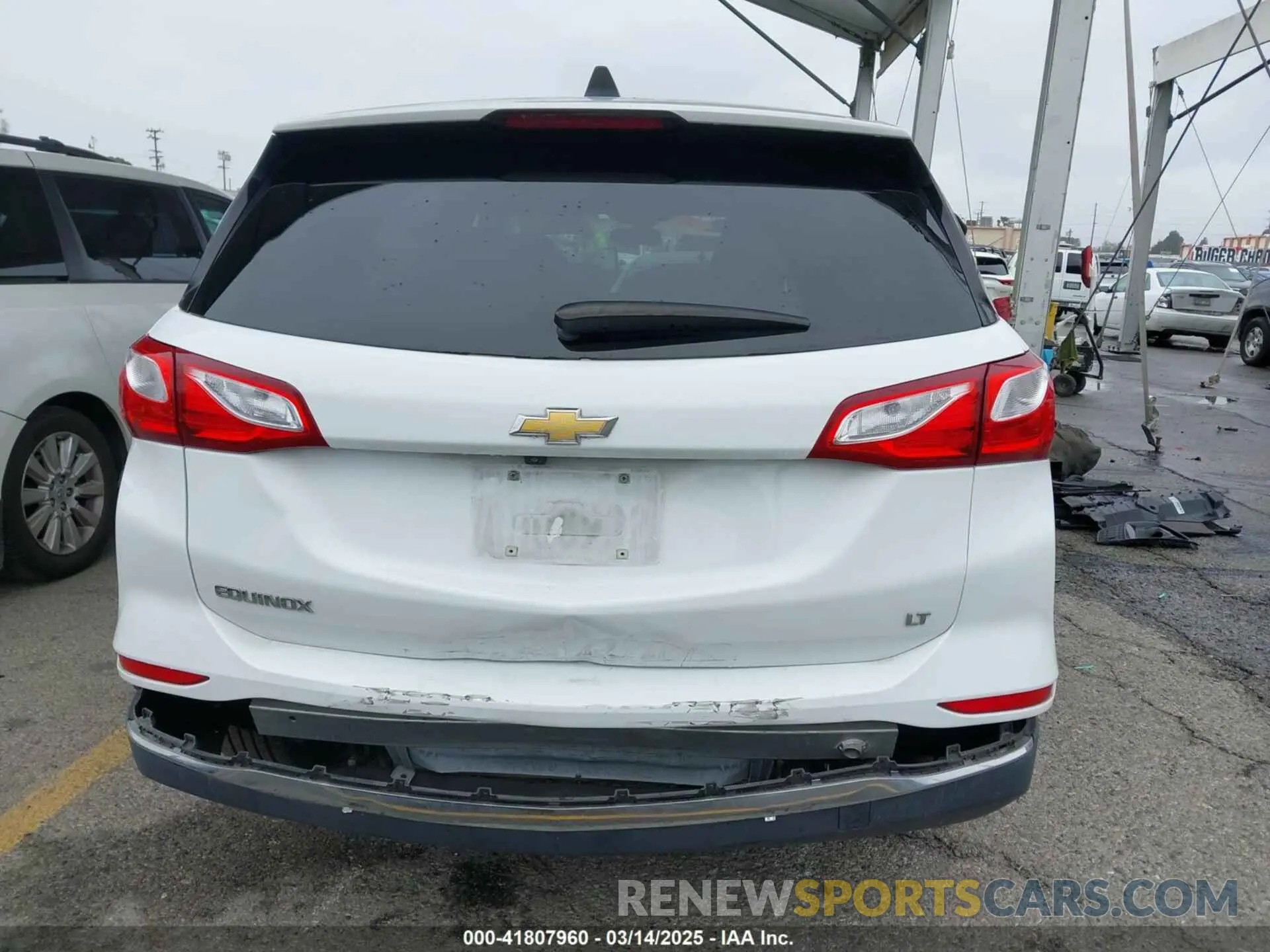 16 Photograph of a damaged car 2GNAXKEV0K6213533 CHEVROLET EQUINOX 2019