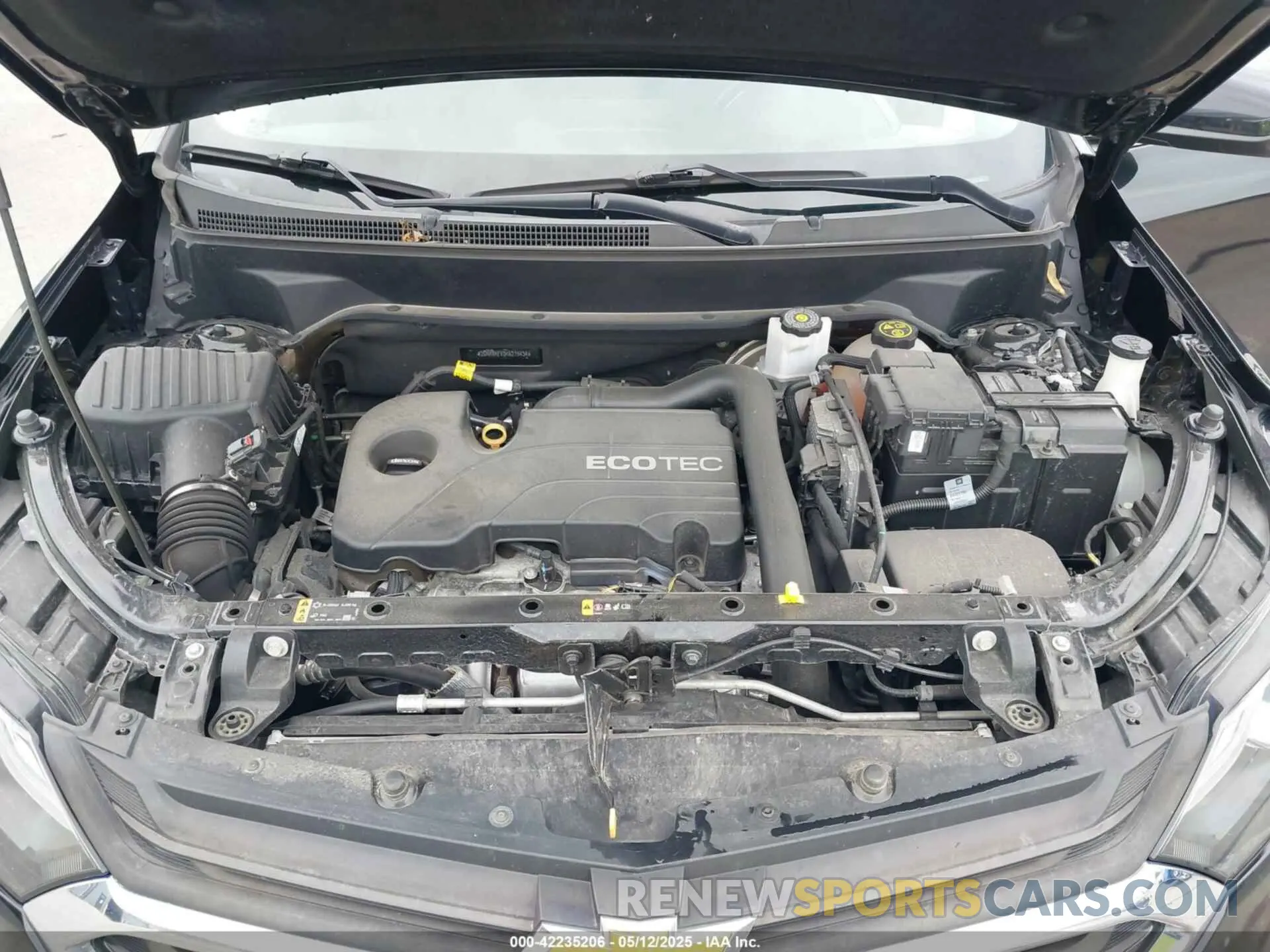 10 Photograph of a damaged car 2GNAXKEV0K6275434 CHEVROLET EQUINOX 2019
