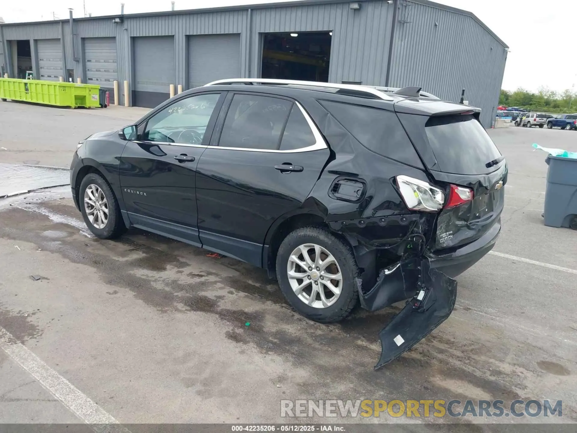 3 Photograph of a damaged car 2GNAXKEV0K6275434 CHEVROLET EQUINOX 2019