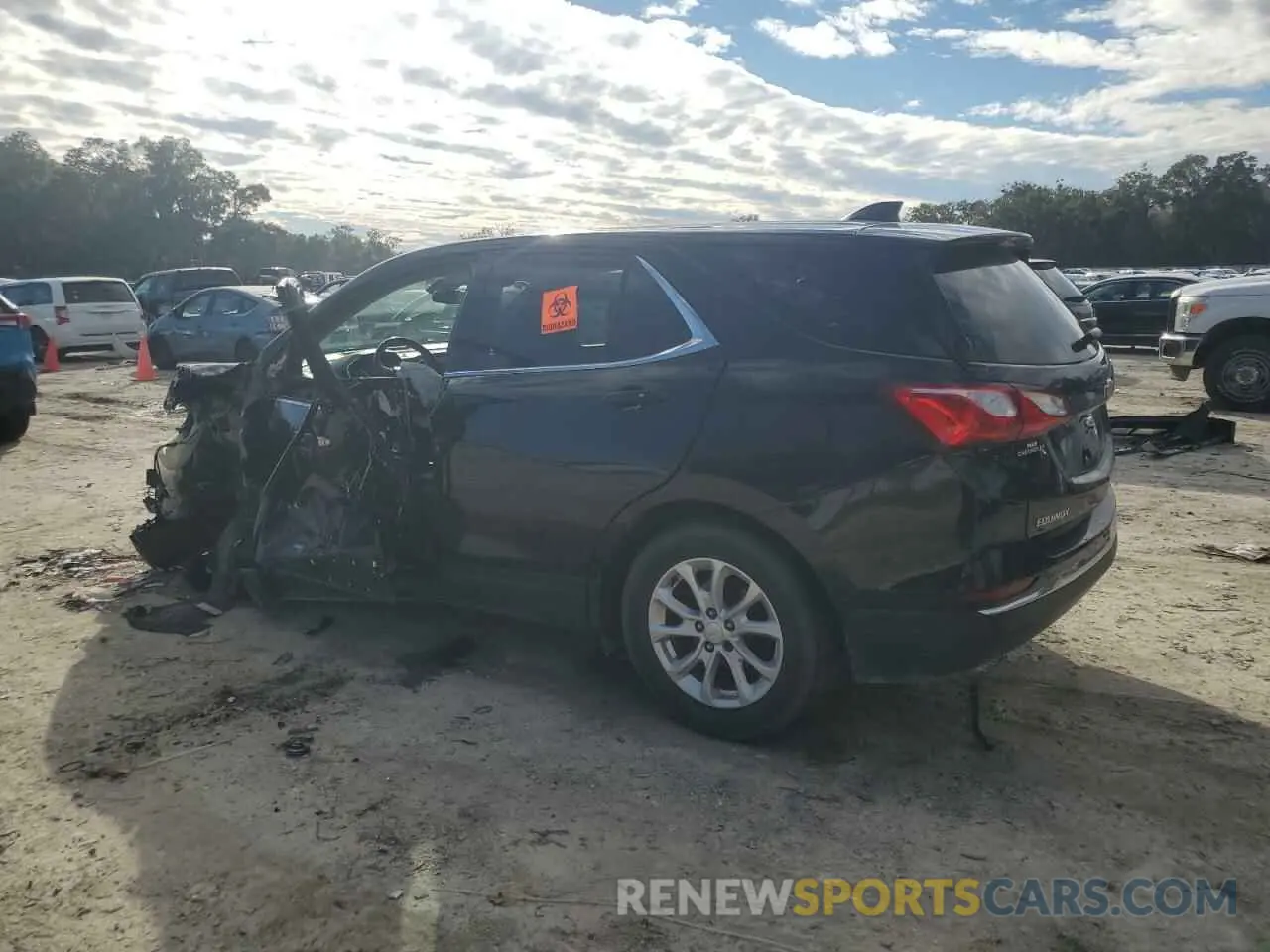 2 Фотография поврежденного автомобиля 2GNAXKEV1K6154007 CHEVROLET EQUINOX 2019