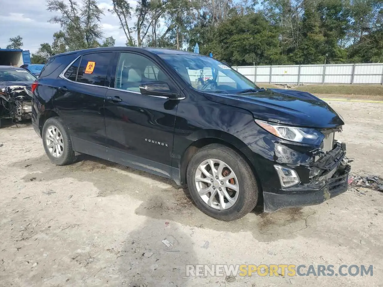4 Фотография поврежденного автомобиля 2GNAXKEV1K6154007 CHEVROLET EQUINOX 2019