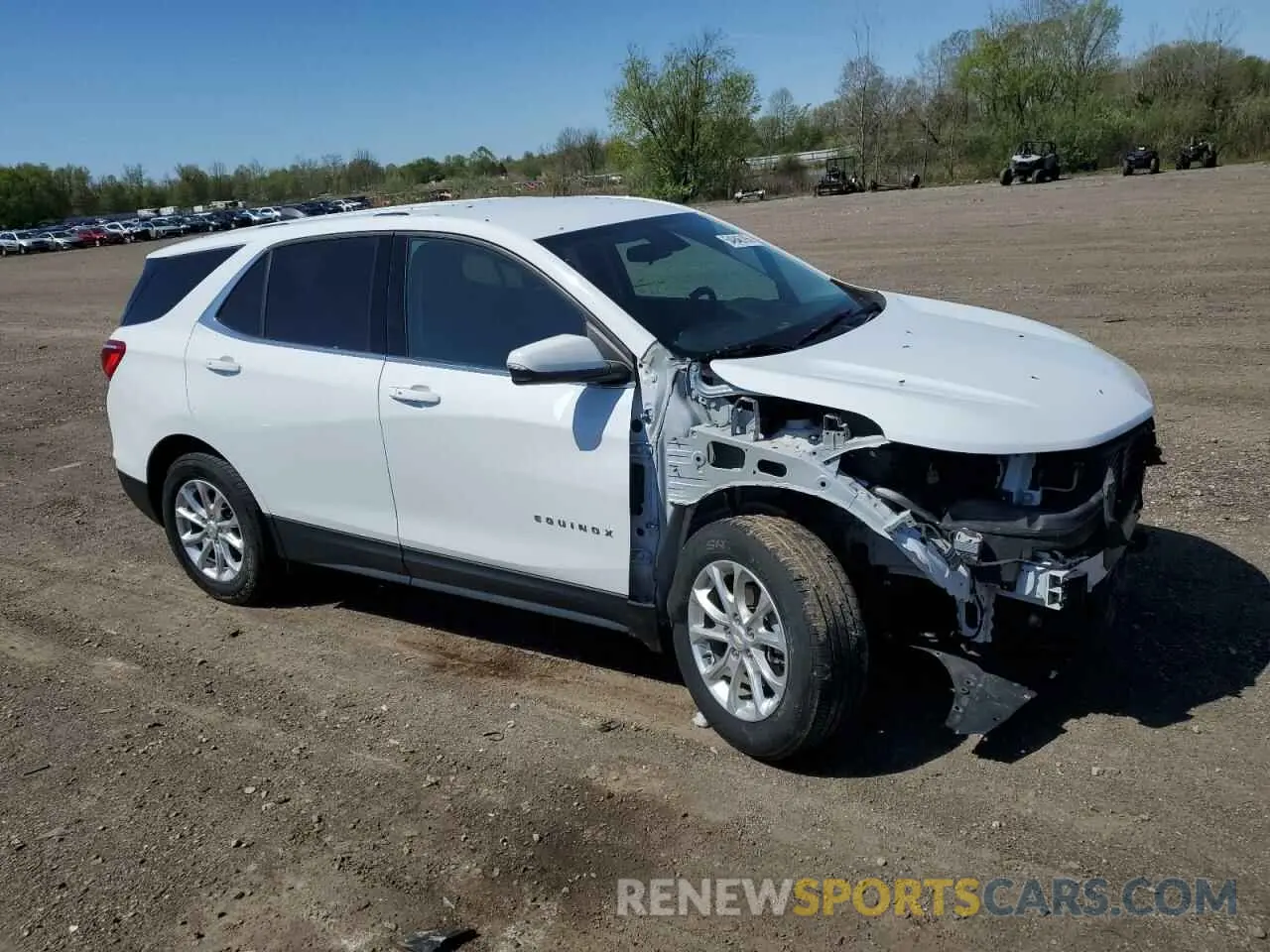 4 Фотография поврежденного автомобиля 2GNAXKEV1K6177397 CHEVROLET EQUINOX 2019