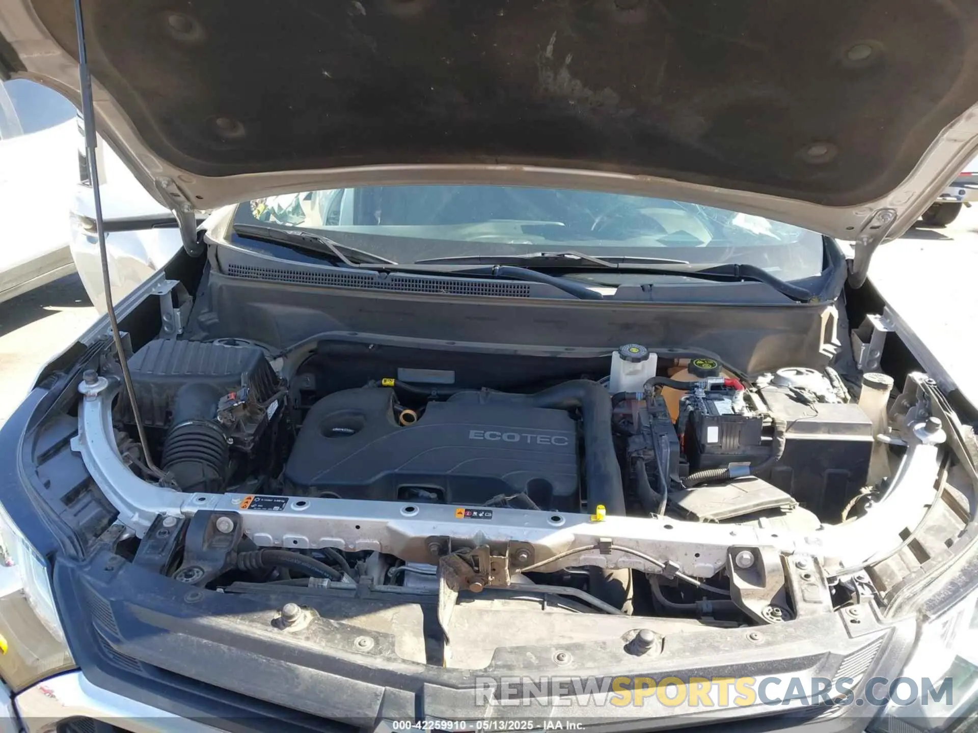 10 Photograph of a damaged car 2GNAXKEV1K6186200 CHEVROLET EQUINOX 2019