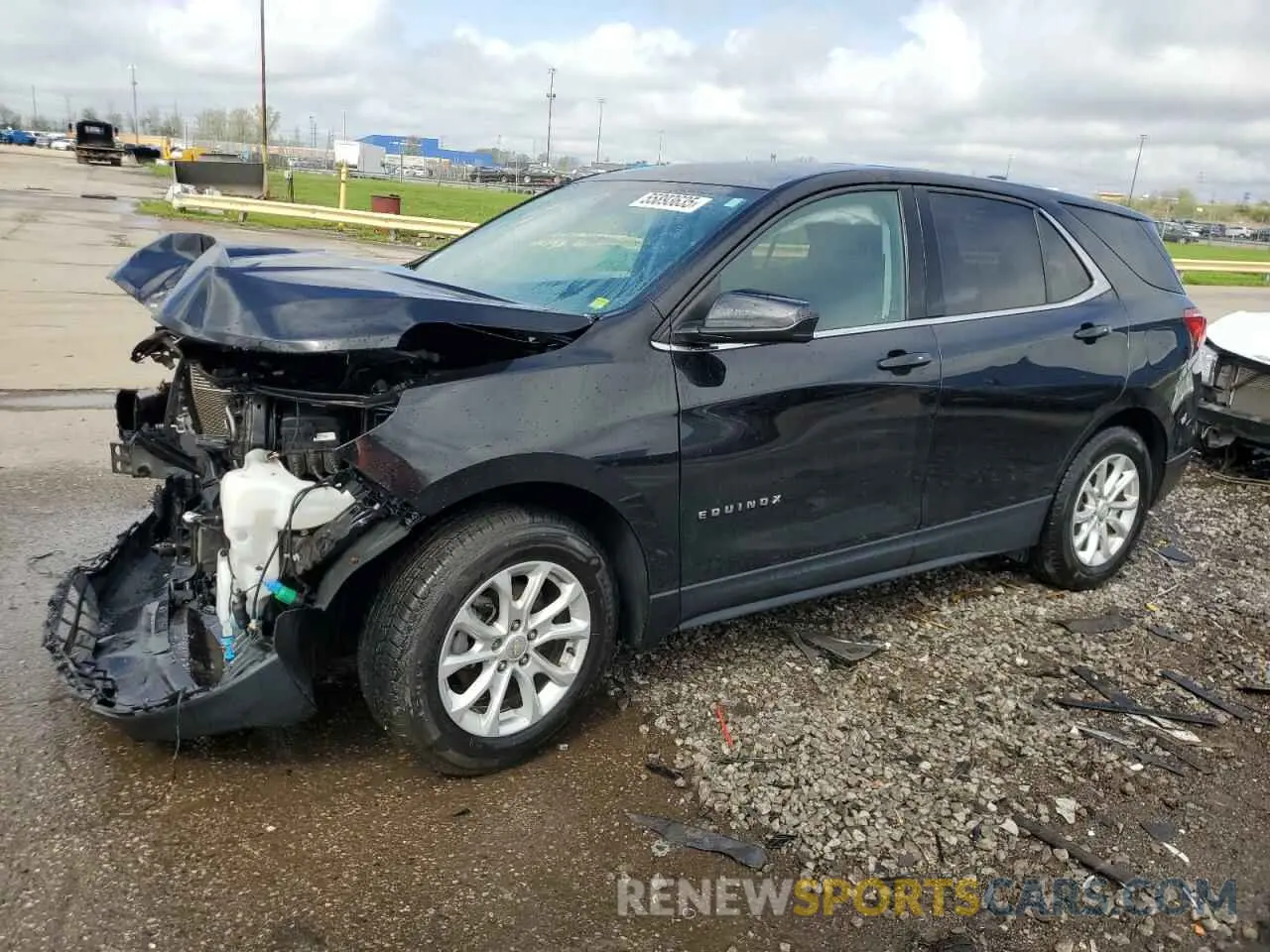 1 Photograph of a damaged car 2GNAXKEV2K6164125 CHEVROLET EQUINOX 2019