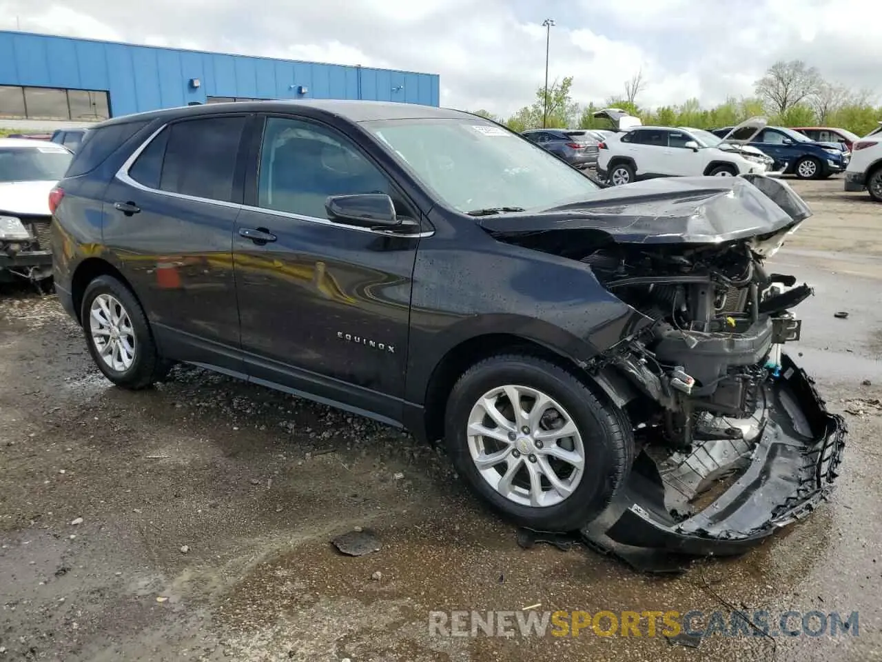 4 Photograph of a damaged car 2GNAXKEV2K6164125 CHEVROLET EQUINOX 2019