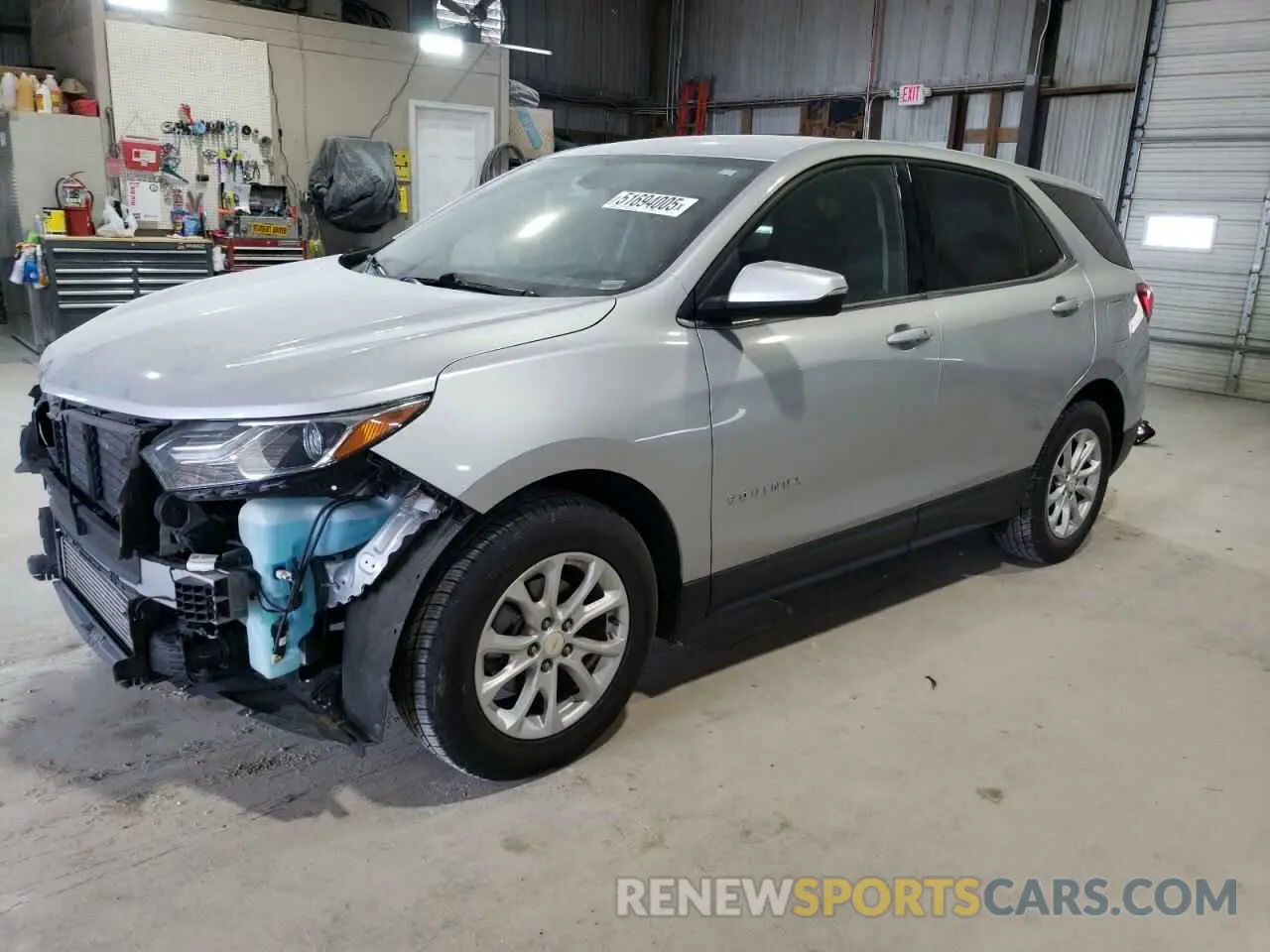 1 Photograph of a damaged car 2GNAXKEV2K6170541 CHEVROLET EQUINOX 2019