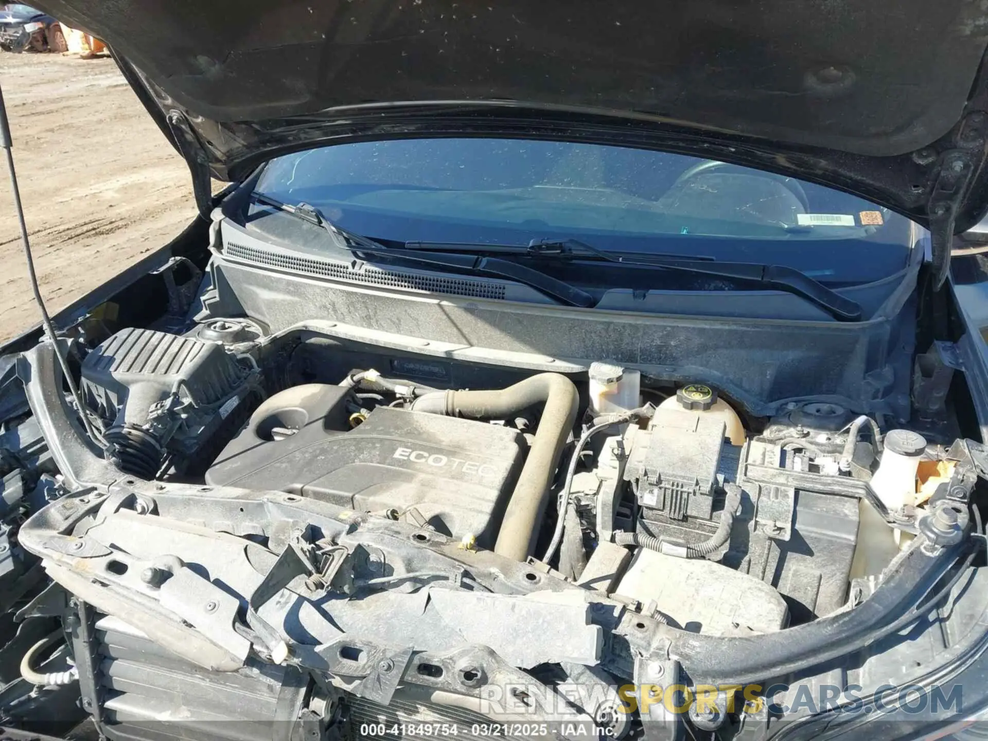 10 Photograph of a damaged car 2GNAXKEV2K6219284 CHEVROLET EQUINOX 2019
