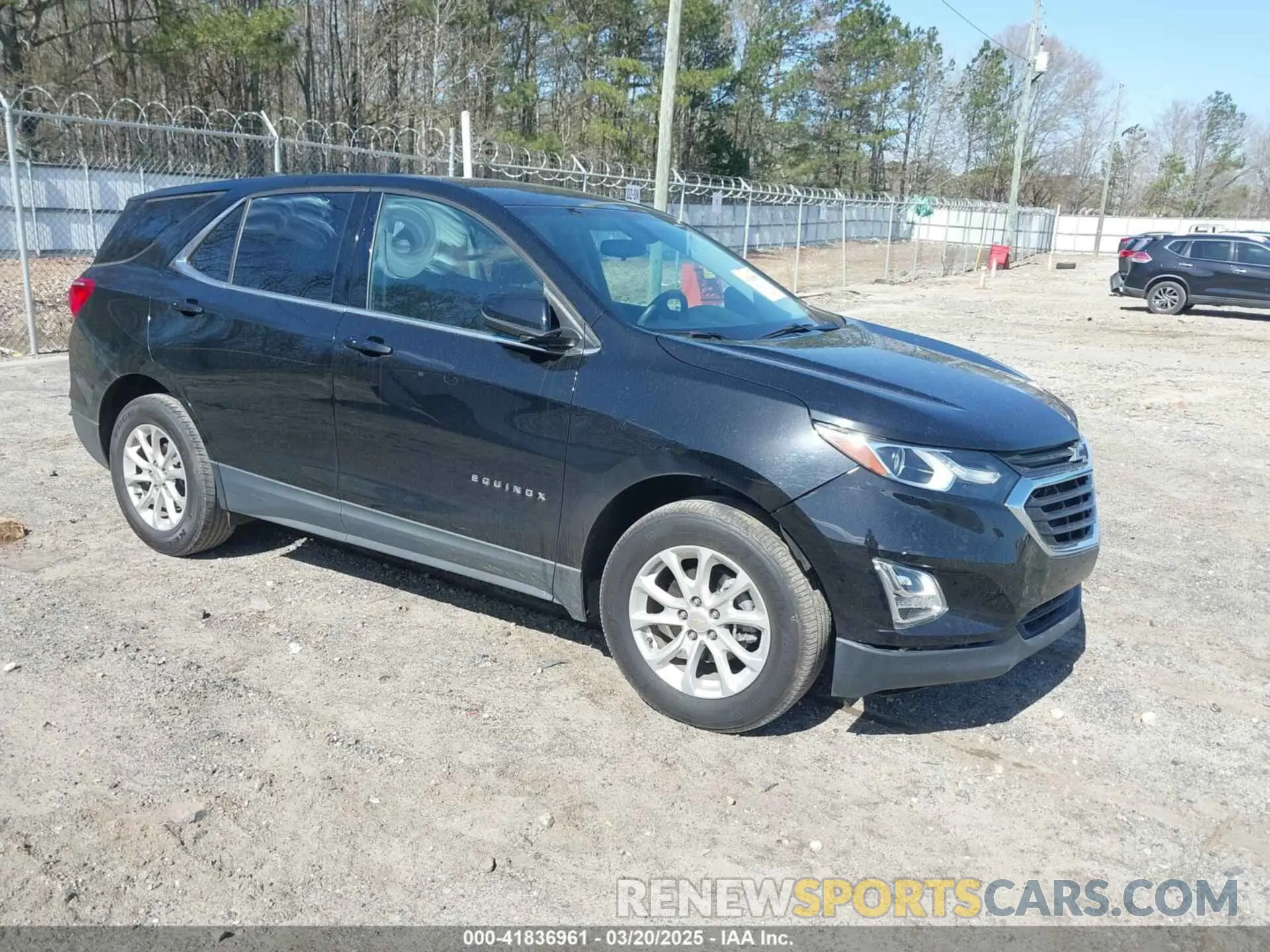 1 Photograph of a damaged car 2GNAXKEV2K6268260 CHEVROLET EQUINOX 2019