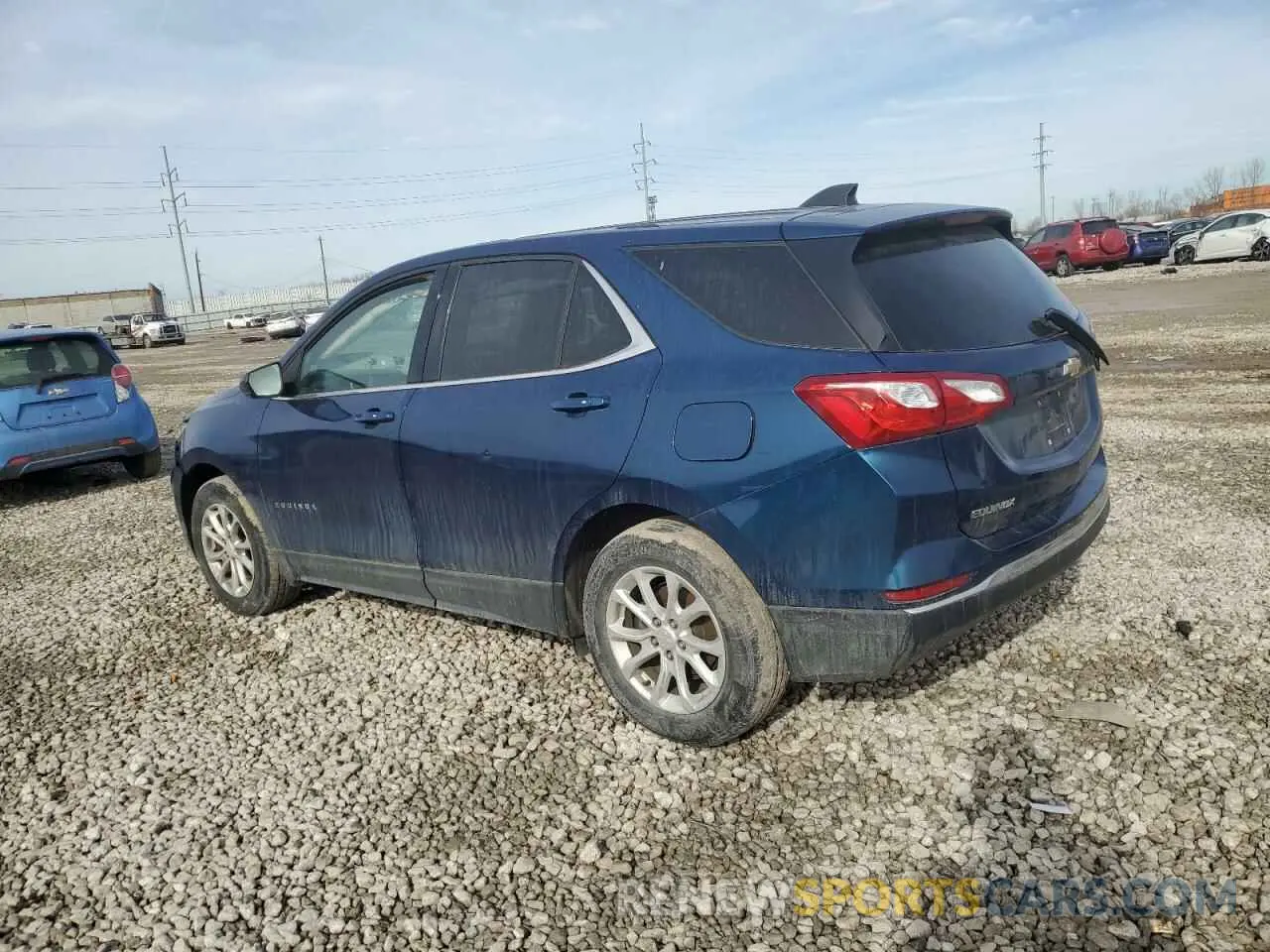 2 Photograph of a damaged car 2GNAXKEV2K6274916 CHEVROLET EQUINOX 2019