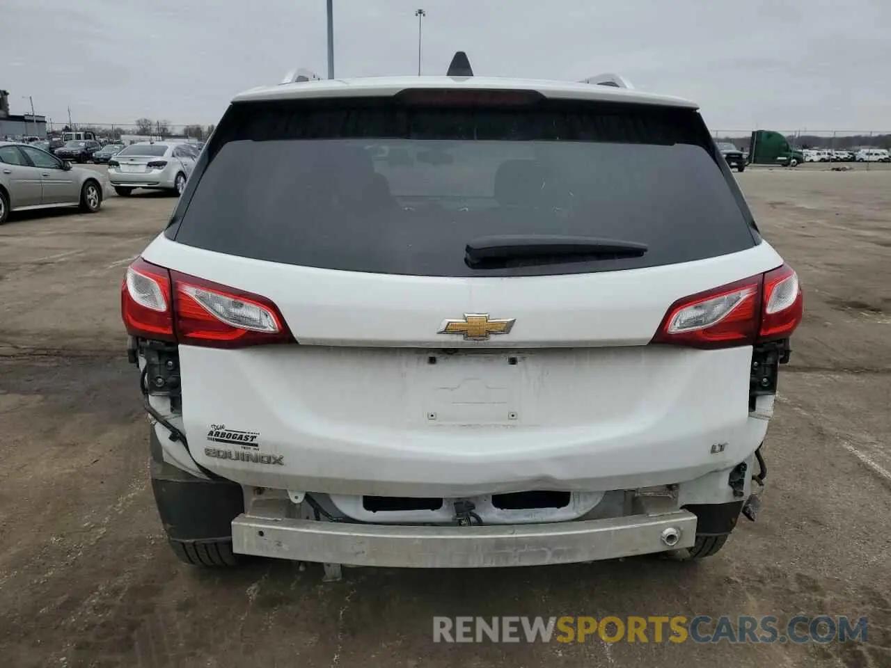 6 Фотография поврежденного автомобиля 2GNAXKEV3K6123325 CHEVROLET EQUINOX 2019
