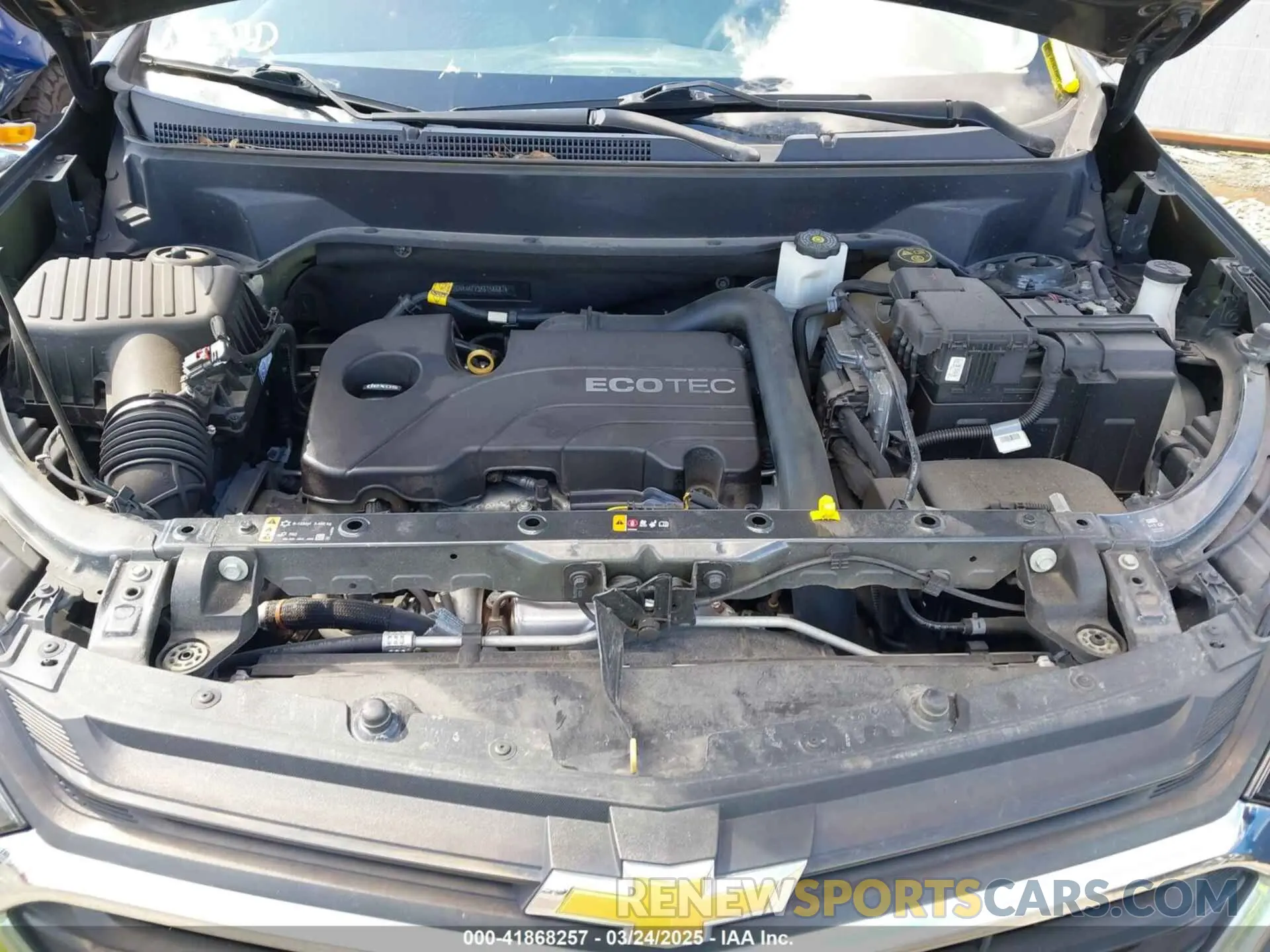 10 Photograph of a damaged car 2GNAXKEV3K6158687 CHEVROLET EQUINOX 2019