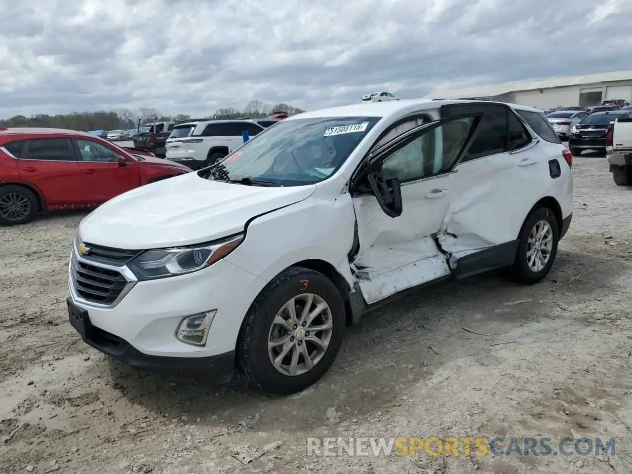 1 Фотография поврежденного автомобиля 2GNAXKEV3K6163873 CHEVROLET EQUINOX 2019
