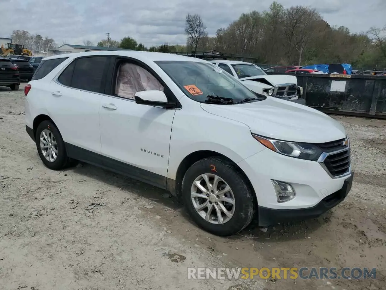4 Фотография поврежденного автомобиля 2GNAXKEV3K6163873 CHEVROLET EQUINOX 2019
