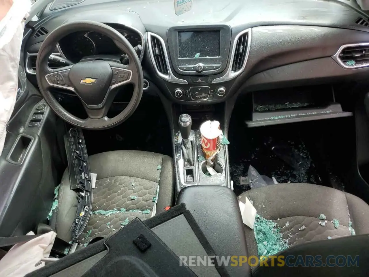8 Фотография поврежденного автомобиля 2GNAXKEV3K6163873 CHEVROLET EQUINOX 2019