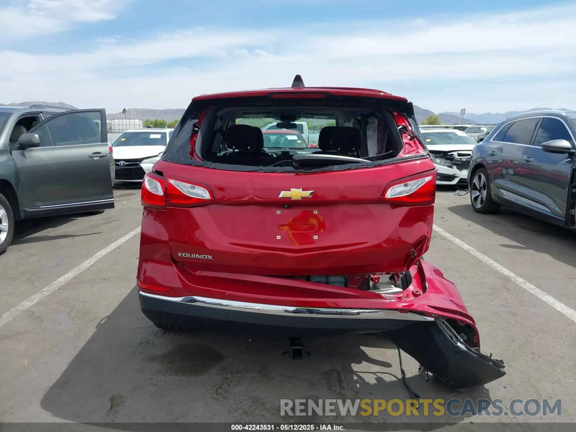 16 Фотография поврежденного автомобиля 2GNAXKEV3K6191740 CHEVROLET EQUINOX 2019