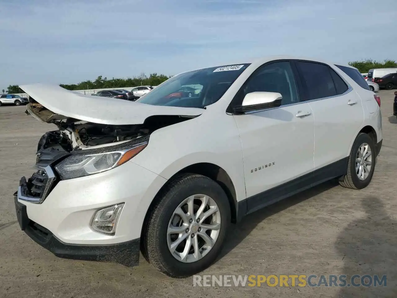 1 Photograph of a damaged car 2GNAXKEV3K6239155 CHEVROLET EQUINOX 2019
