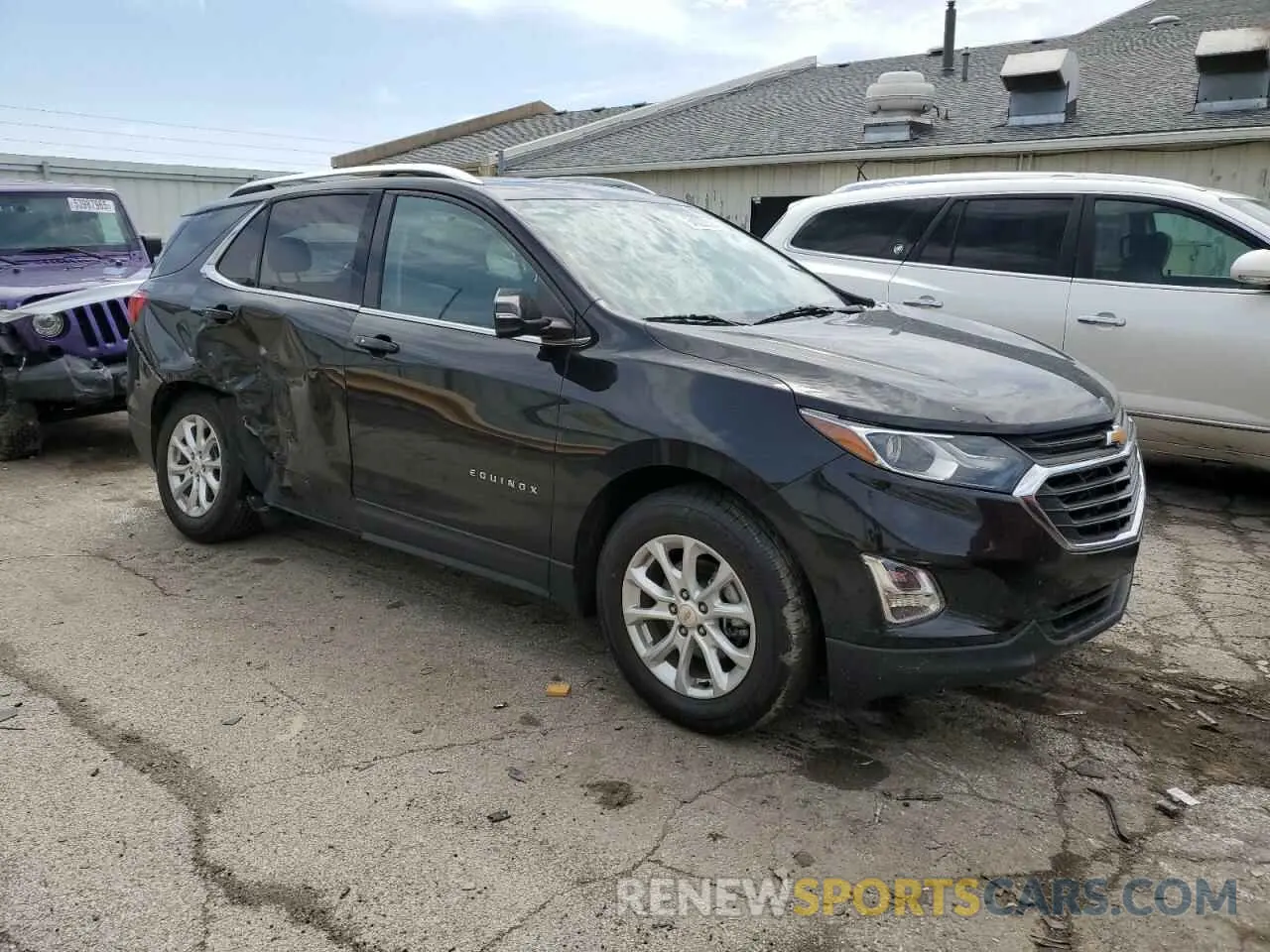 4 Photograph of a damaged car 2GNAXKEV4K6109319 CHEVROLET EQUINOX 2019
