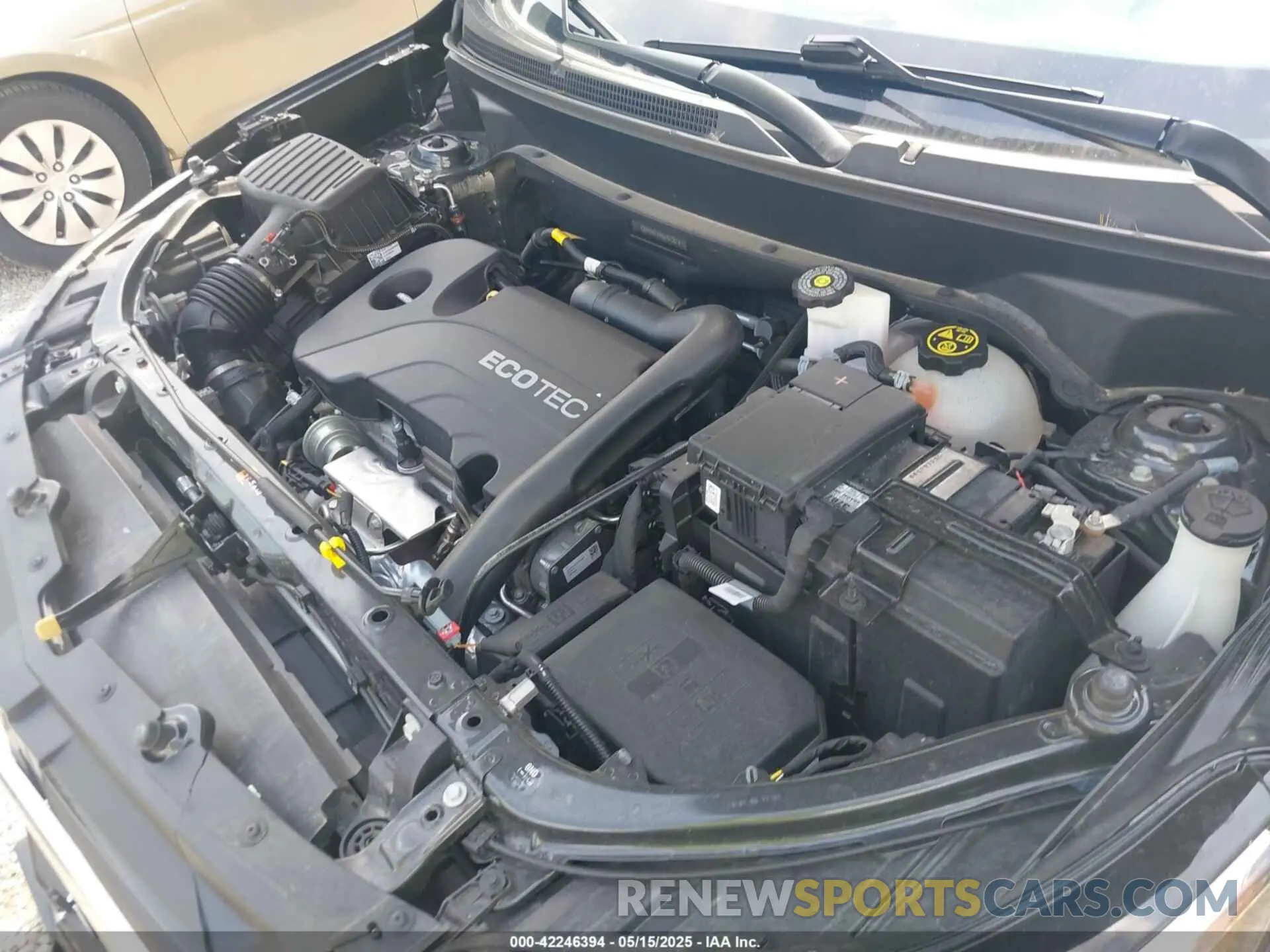 10 Photograph of a damaged car 2GNAXKEV4K6151361 CHEVROLET EQUINOX 2019