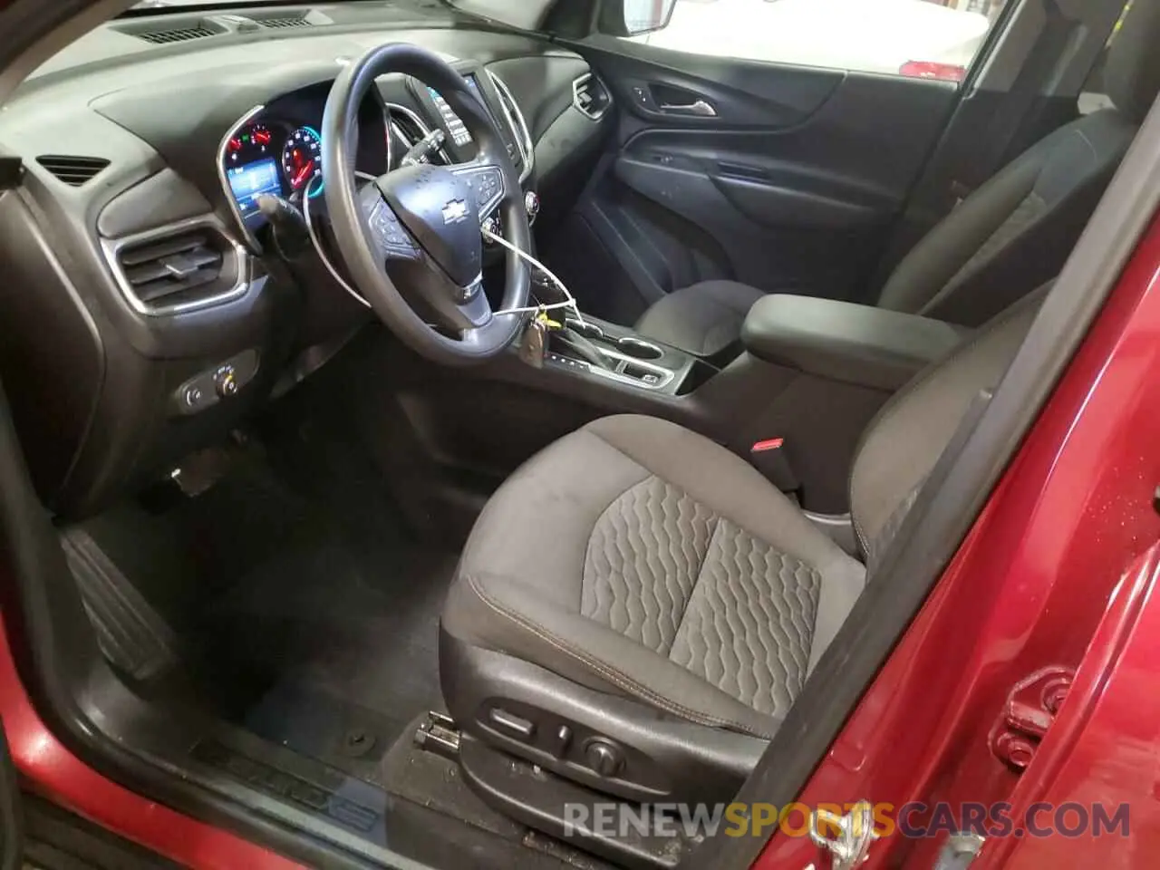 7 Photograph of a damaged car 2GNAXKEV5K6107563 CHEVROLET EQUINOX 2019