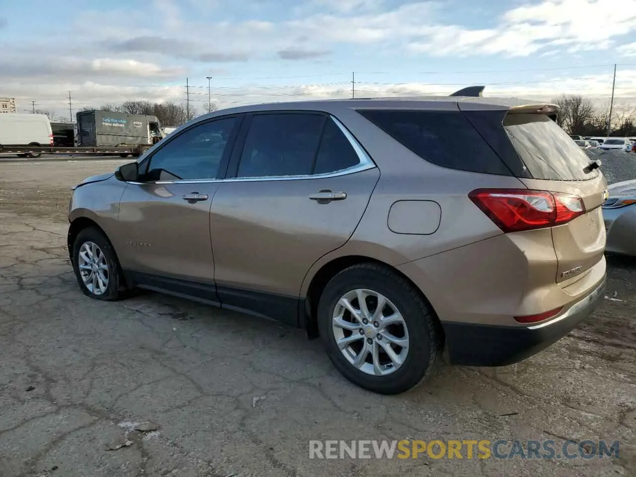 2 Photograph of a damaged car 2GNAXKEV5K6110575 CHEVROLET EQUINOX 2019