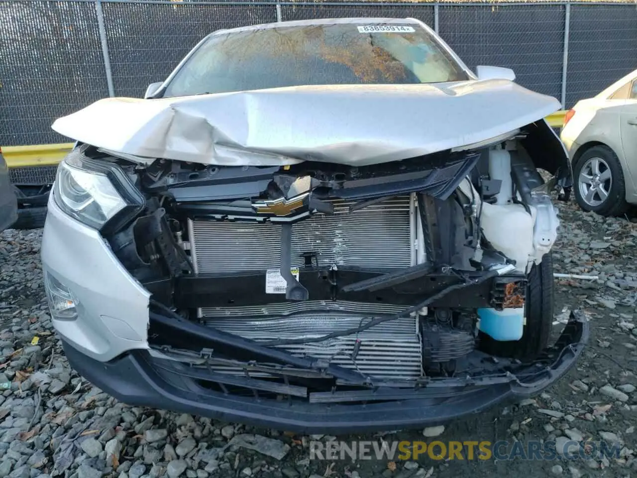 5 Photograph of a damaged car 2GNAXKEV5K6113332 CHEVROLET EQUINOX 2019