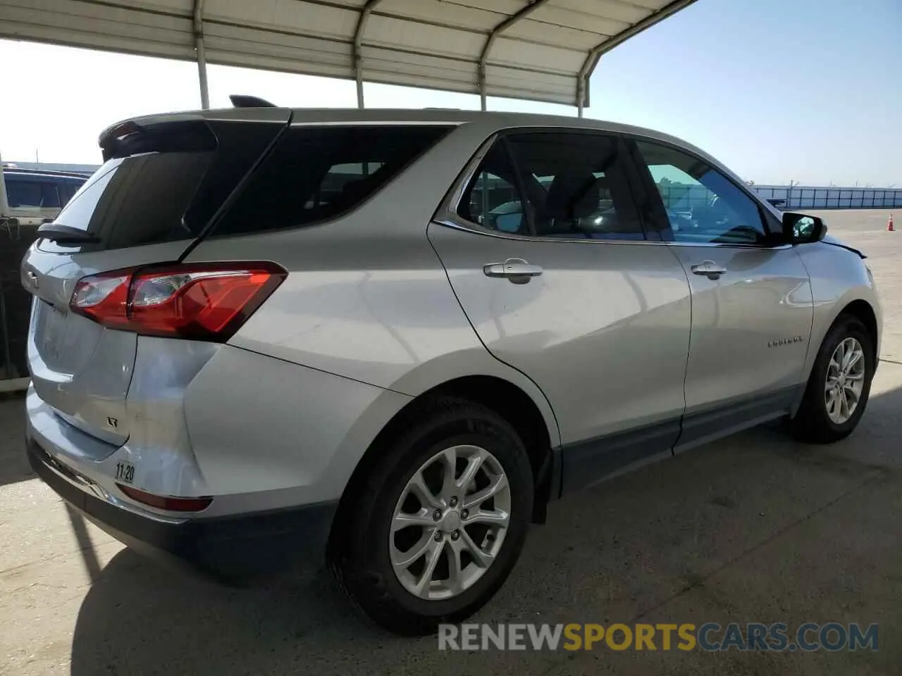 3 Photograph of a damaged car 2GNAXKEV5K6148744 CHEVROLET EQUINOX 2019