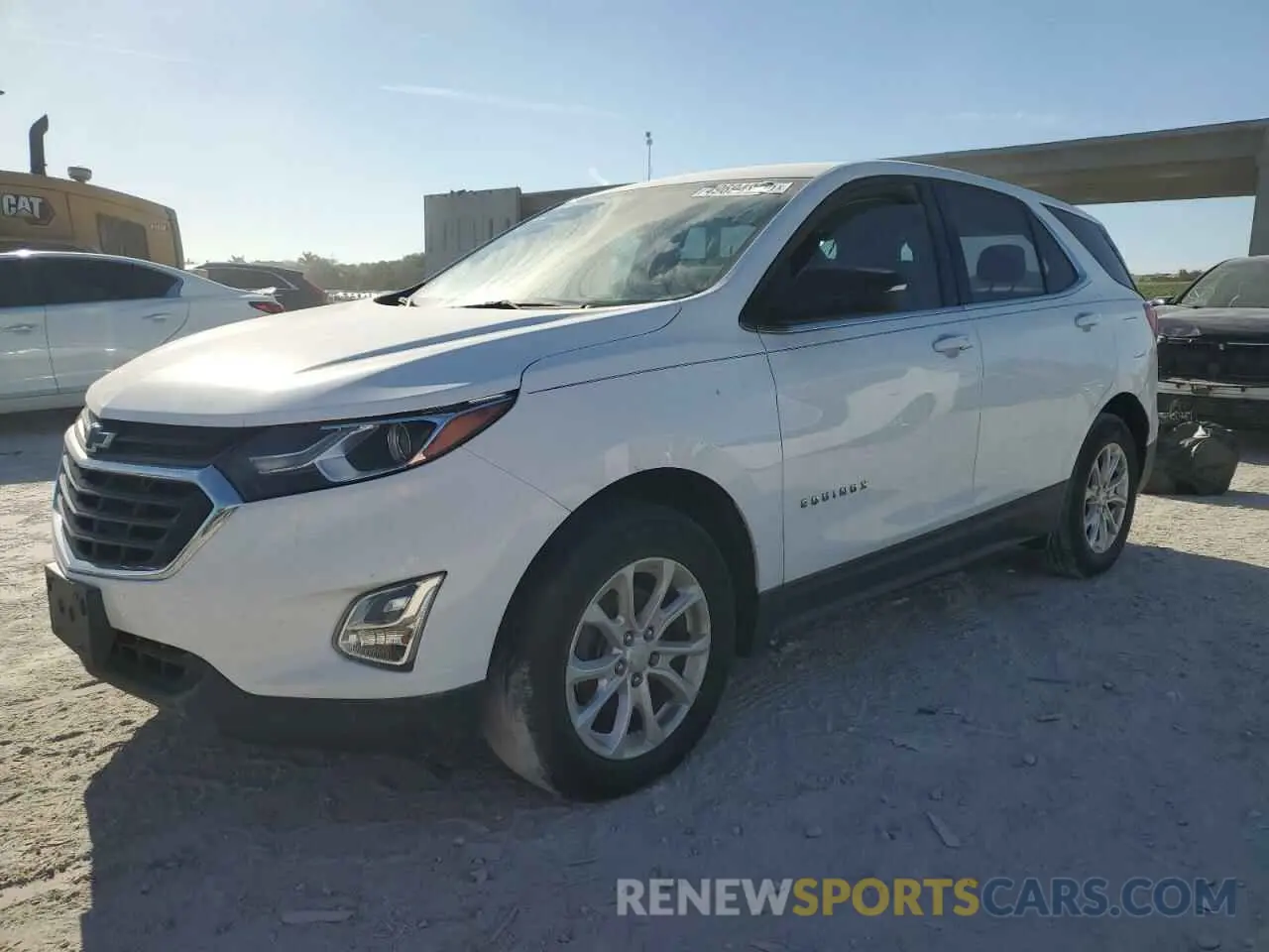 1 Photograph of a damaged car 2GNAXKEV5K6194896 CHEVROLET EQUINOX 2019