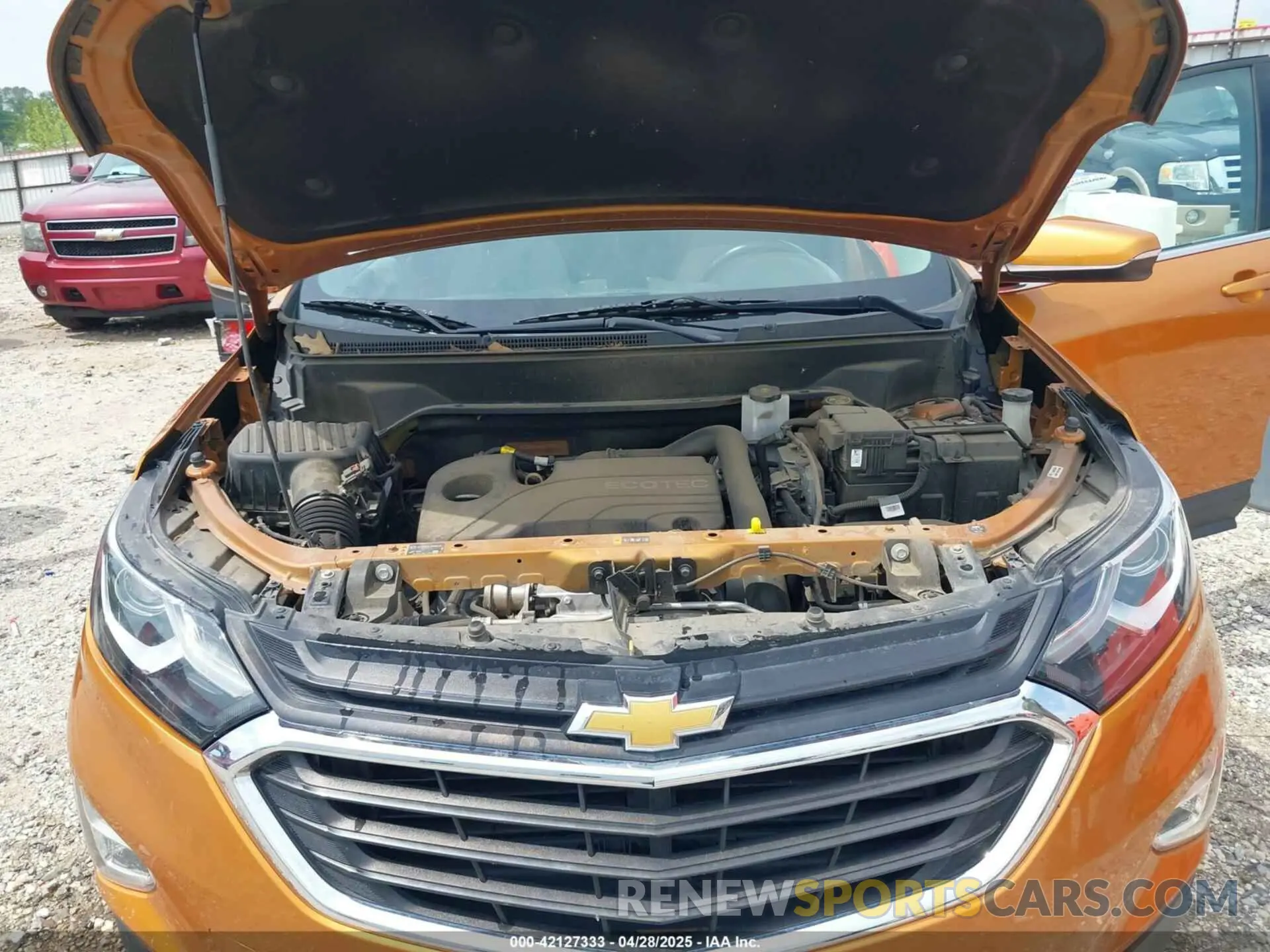 10 Photograph of a damaged car 2GNAXKEV5K6197152 CHEVROLET EQUINOX 2019
