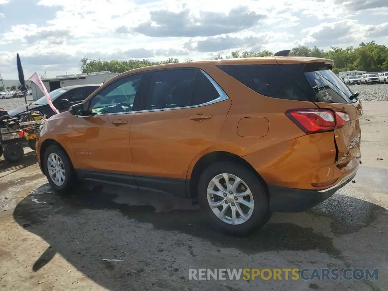2 Фотография поврежденного автомобиля 2GNAXKEV5K6221594 CHEVROLET EQUINOX 2019