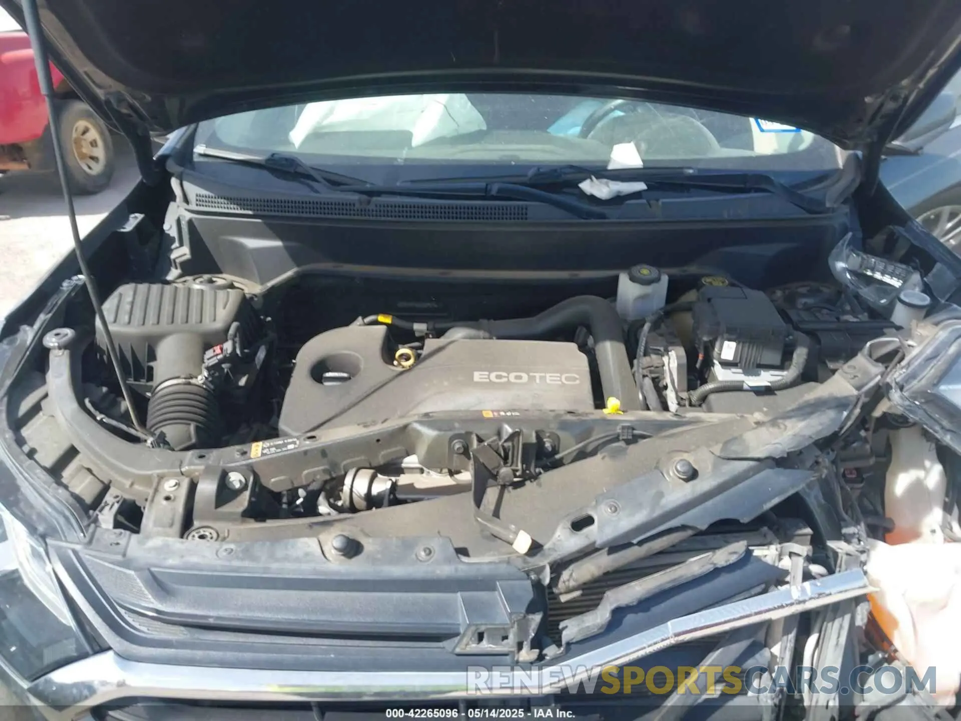 10 Photograph of a damaged car 2GNAXKEV6K6167979 CHEVROLET EQUINOX 2019